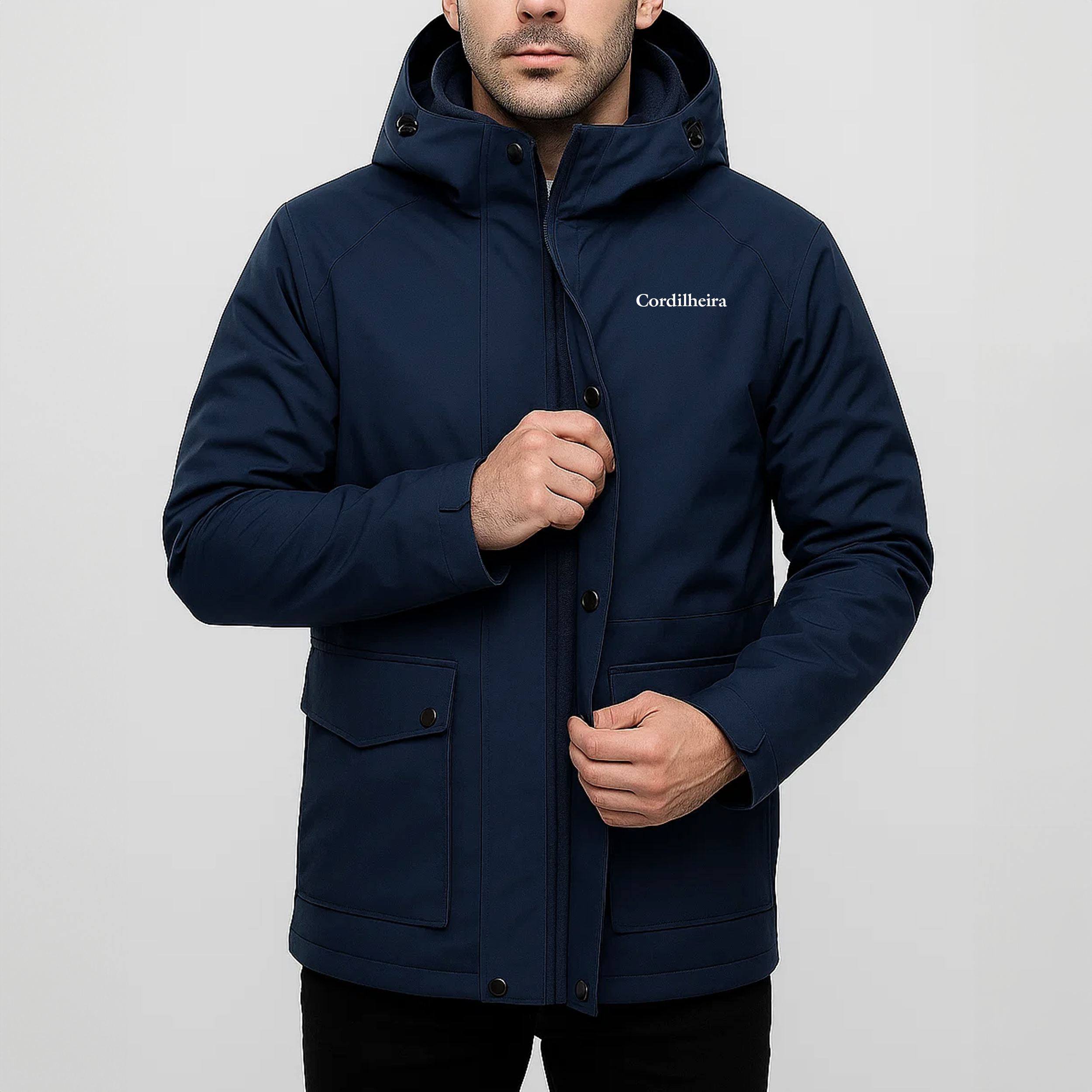 JAQUETA 3 EM 1 CORDILHEIRA CARBON MASCULINA