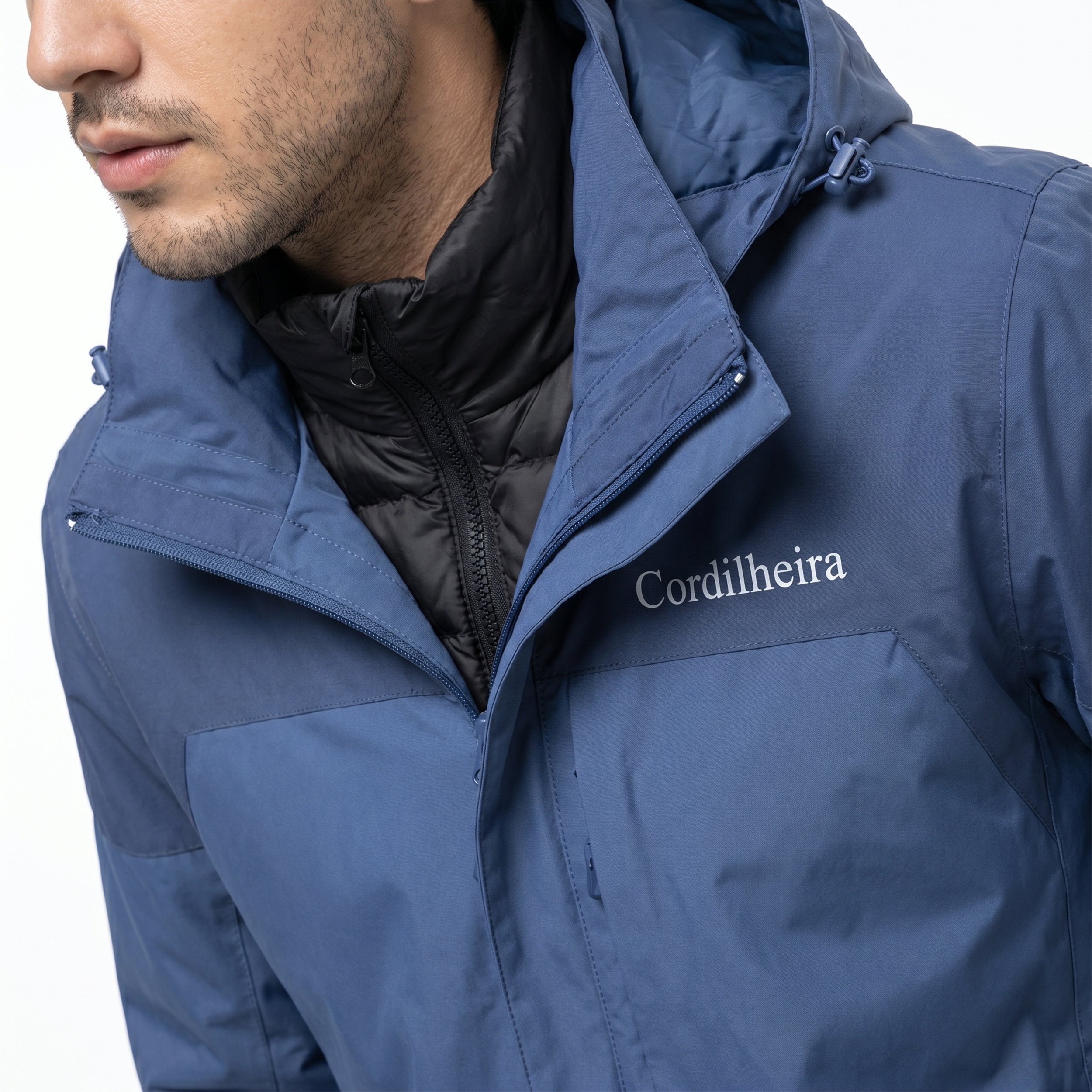 JAQUETA 3 EM 1 PUFFER CORDILHEIRA ALPINE MASCULINA