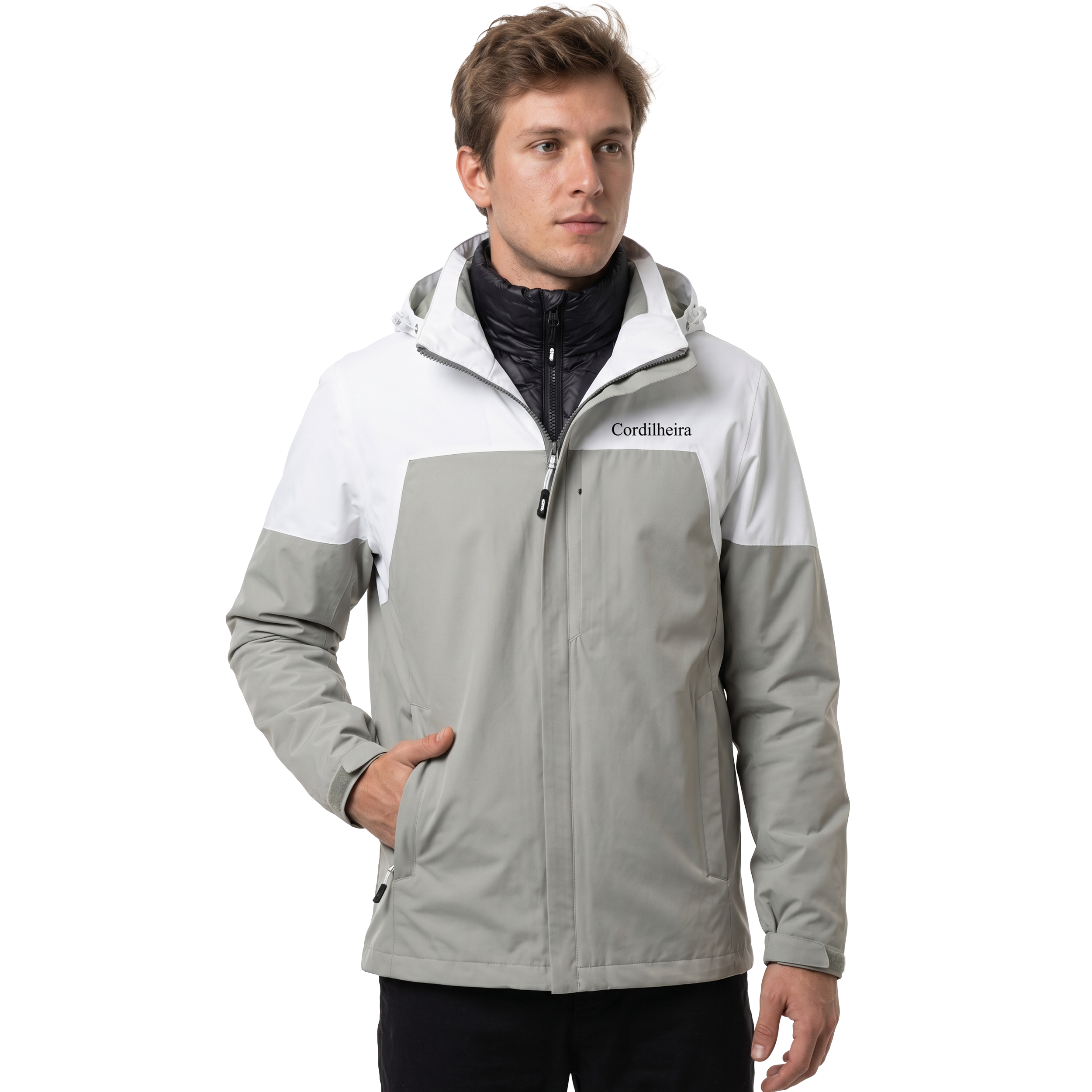 JAQUETA 3 EM 1 PUFFER CORDILHEIRA ALPINE MASCULINA