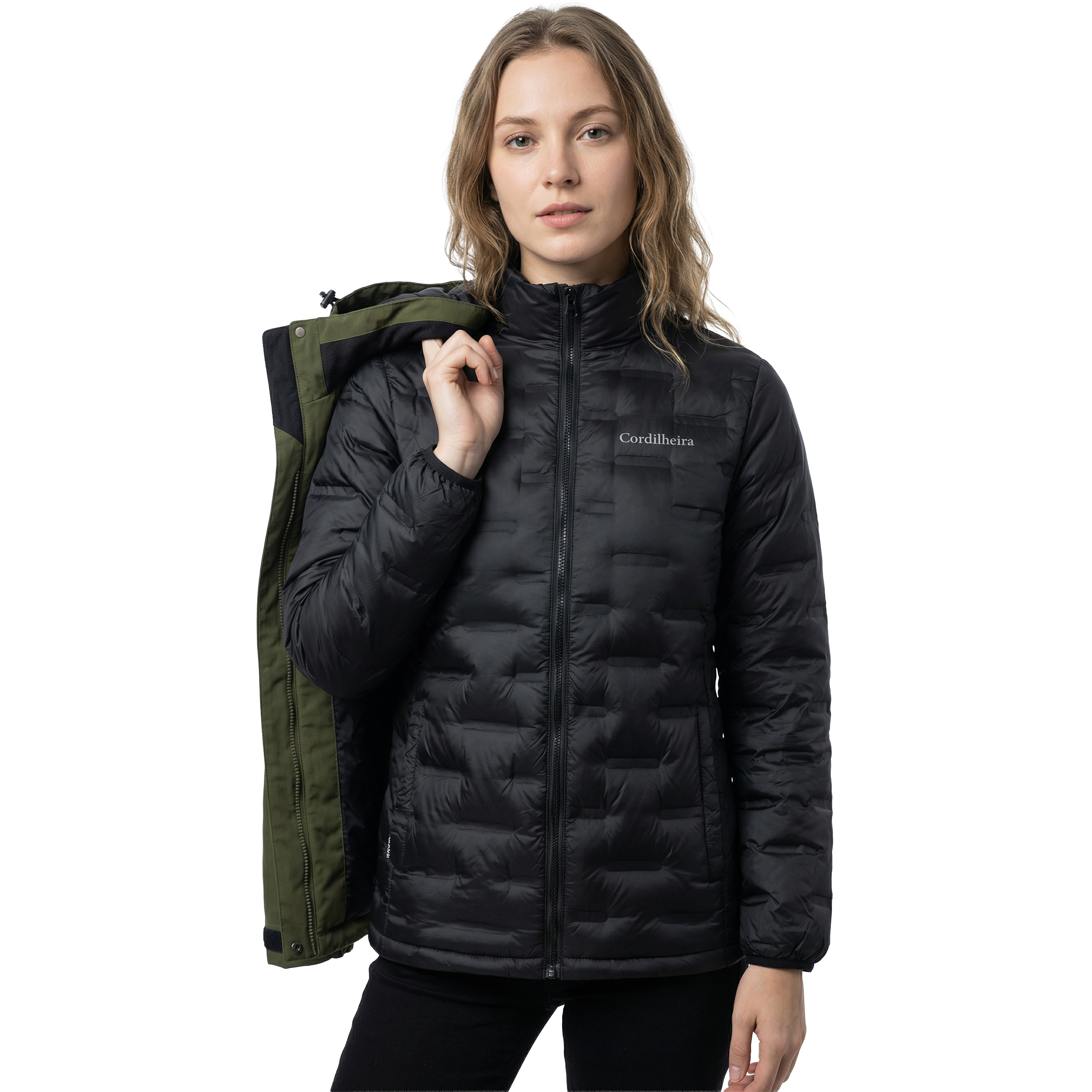 JAQUETA 3 EM 1 PUFFER CORDILHEIRA OUTLANDER FEMININA