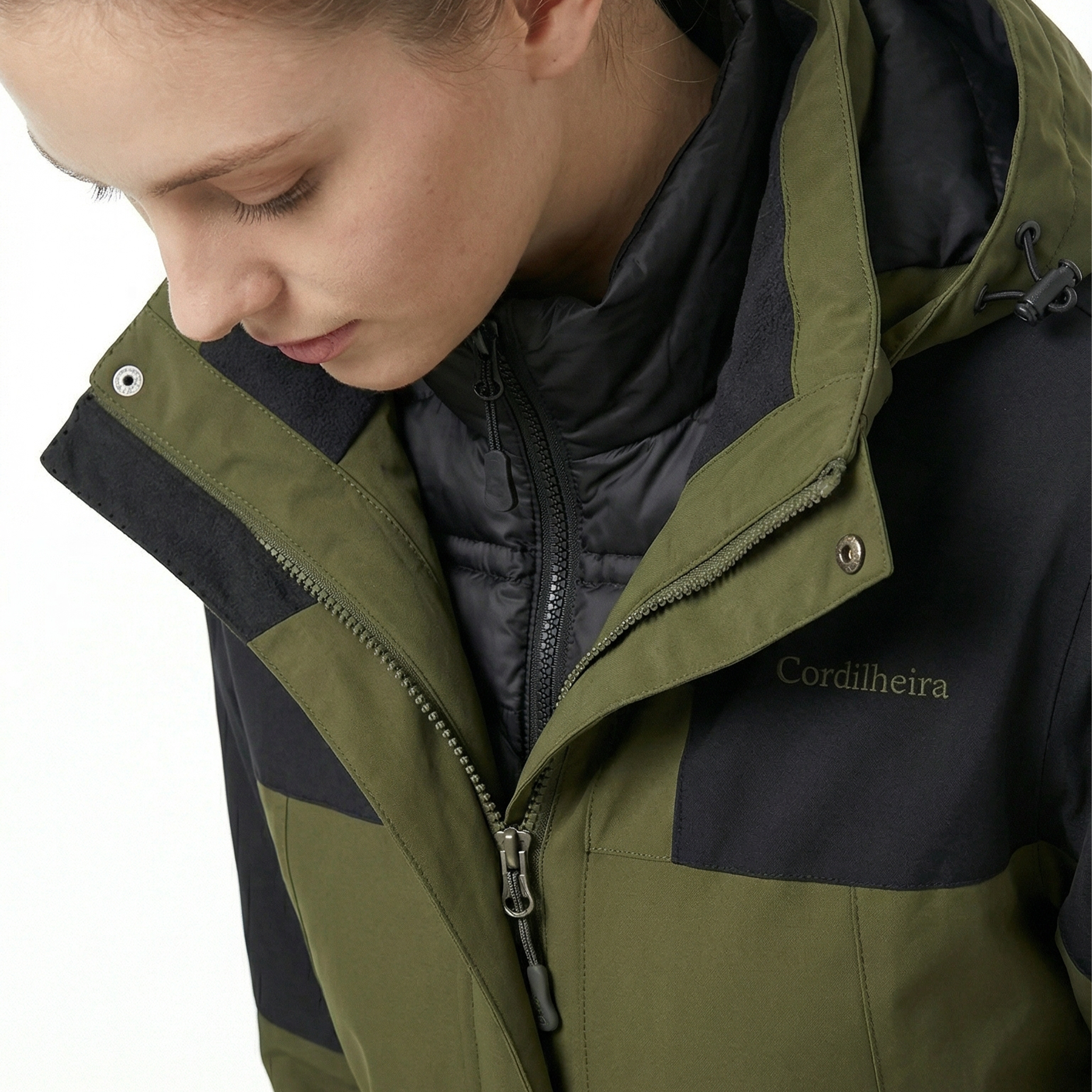 JAQUETA 3 EM 1 PUFFER CORDILHEIRA OUTLANDER FEMININA