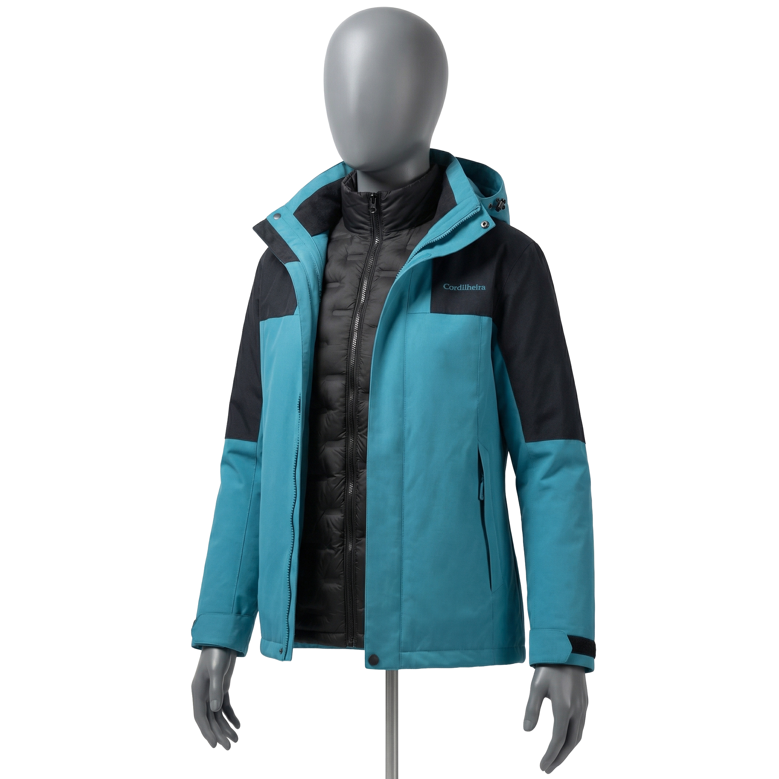 JAQUETA 3 EM 1 PUFFER CORDILHEIRA OUTLANDER FEMININA