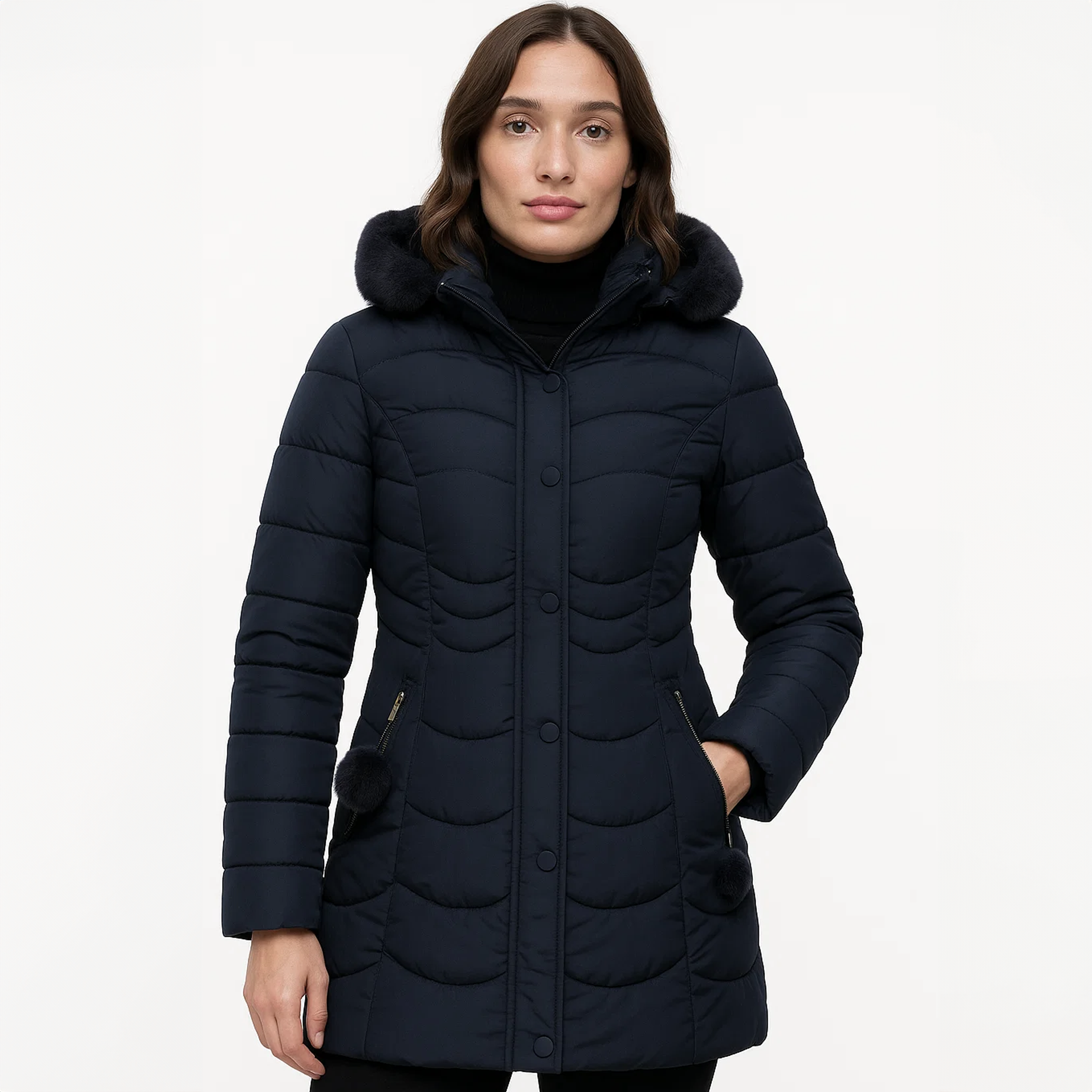 JAQUETA CORDILHEIRA LONG WINTER FEMININA