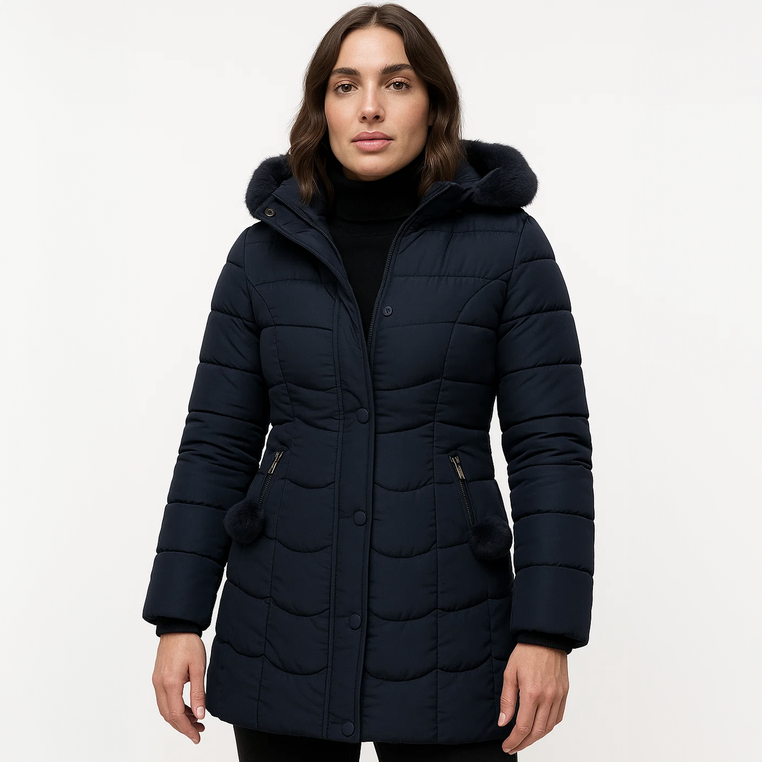 JAQUETA CORDILHEIRA LONG WINTER FEMININA
