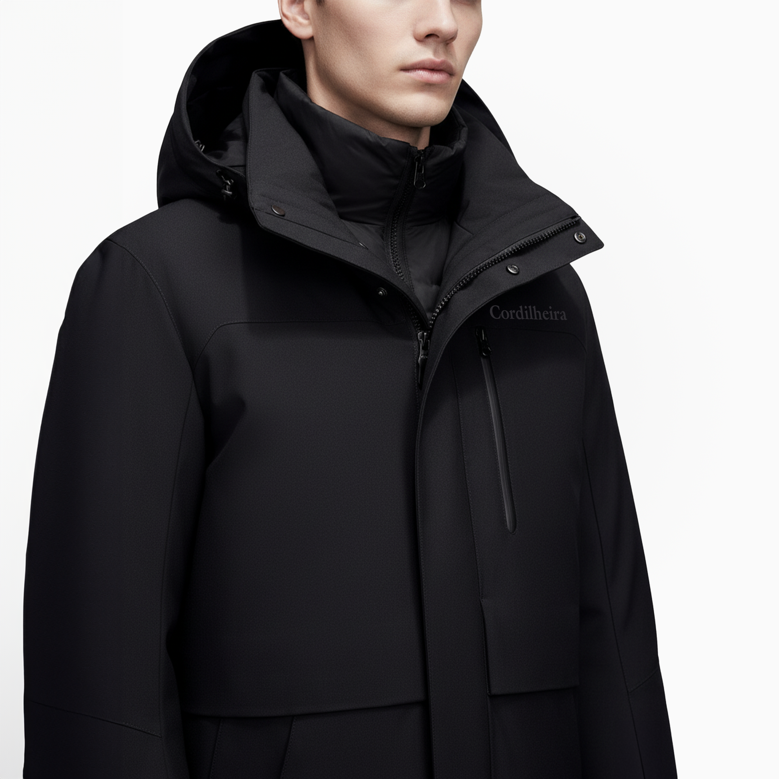 JAQUETA PUFFER 3 EM 1 CORDILHEIRA COLD AVENUE MASCULINA