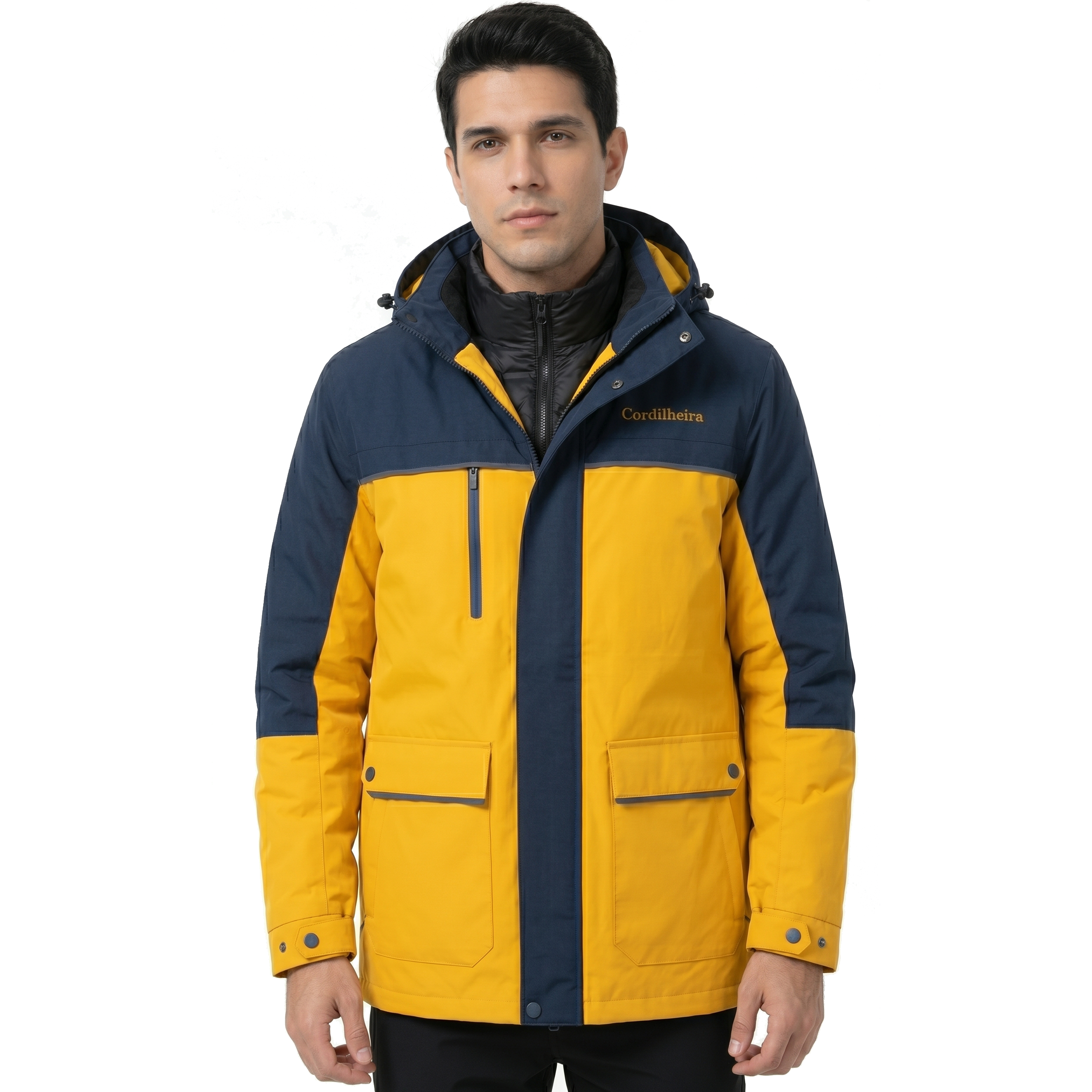 JAQUETA PUFFER 3 EM 1 CORDILHEIRA HYBRID MASCULINA