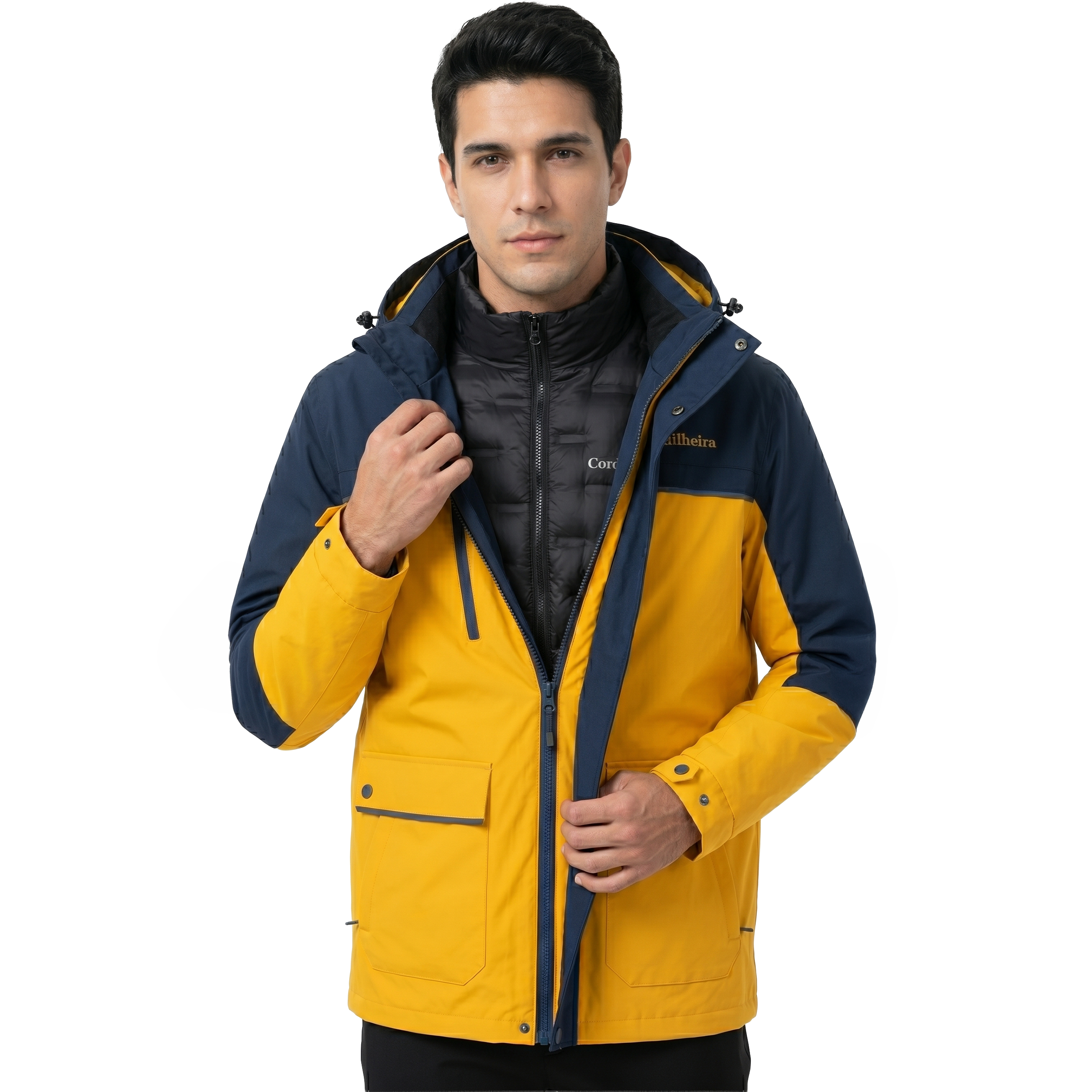 JAQUETA PUFFER 3 EM 1 CORDILHEIRA HYBRID MASCULINA