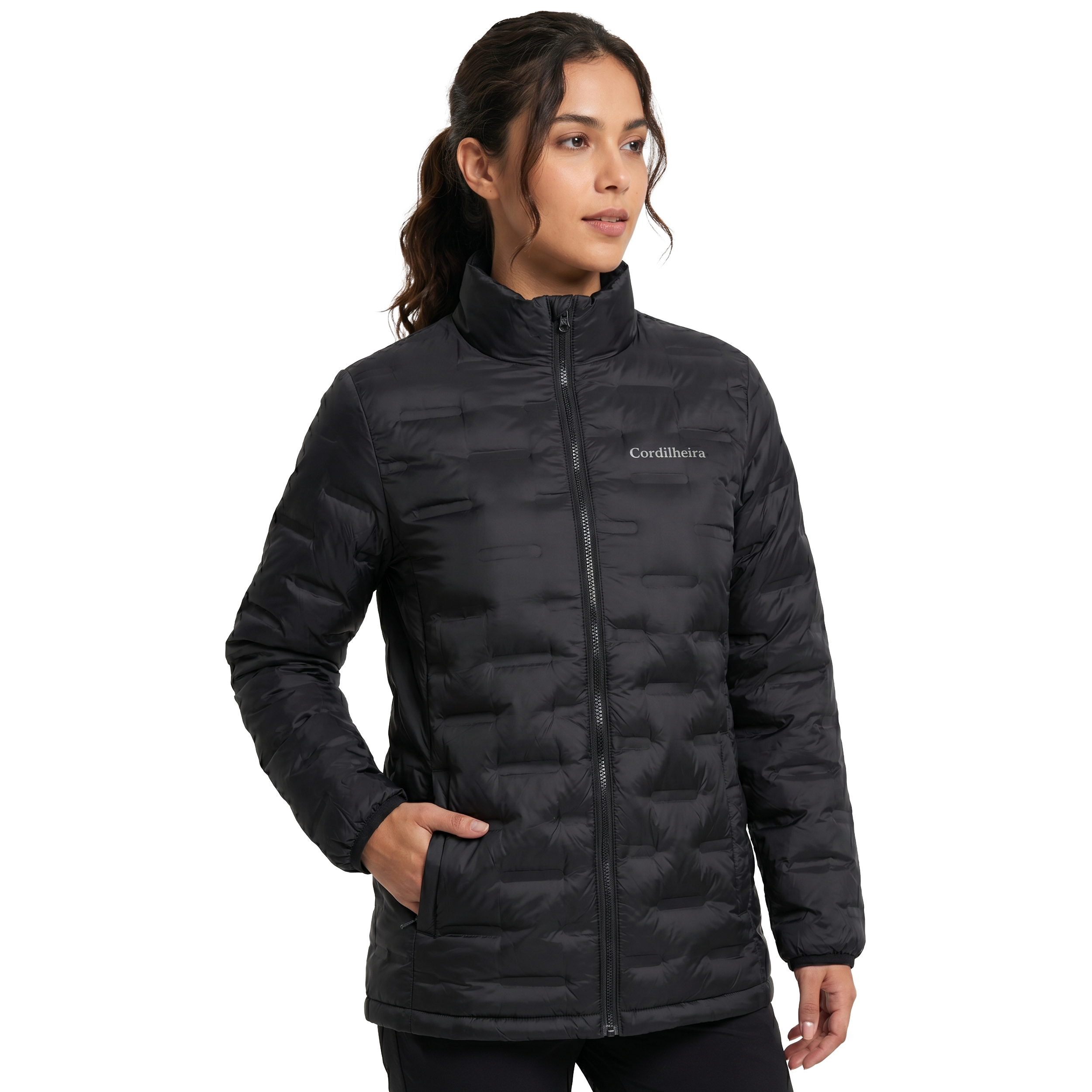 JAQUETA PUFFER 3 EM 1 CORDILHEIRA HYBRID FEMININA