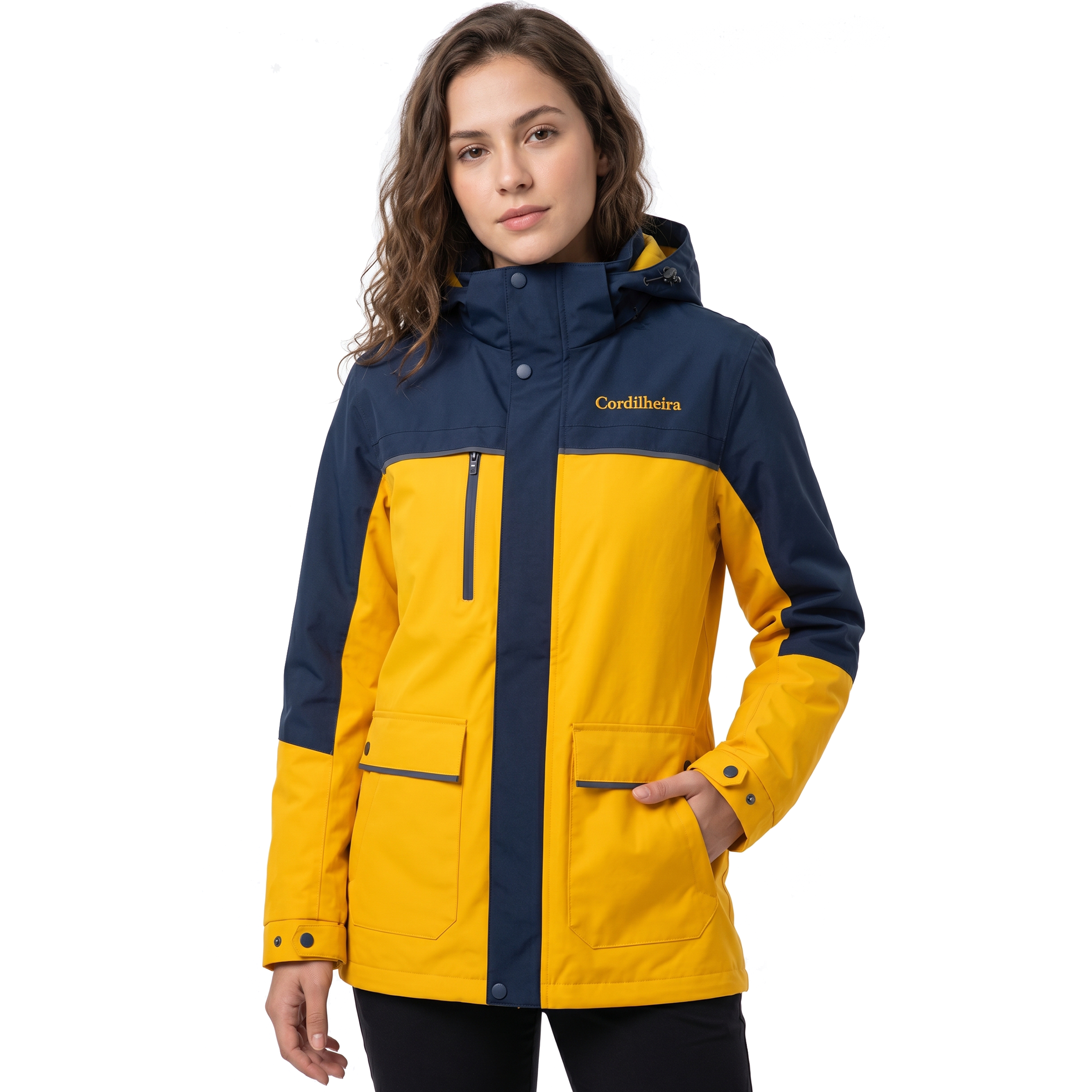 JAQUETA PUFFER 3 EM 1 CORDILHEIRA HYBRID FEMININA