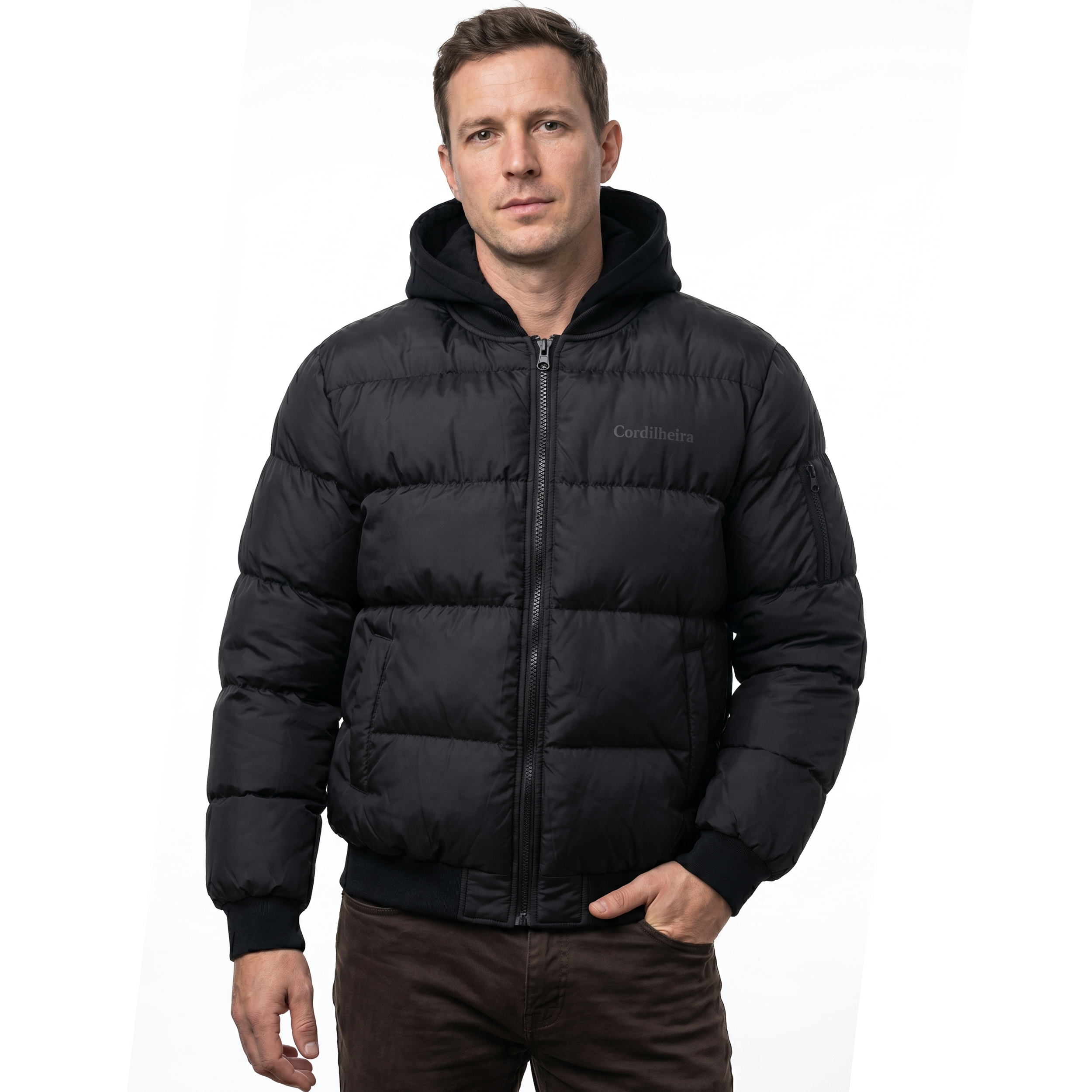 JAQUETA PUFFER CORDILHEIRA SHELTER MASCULINA
