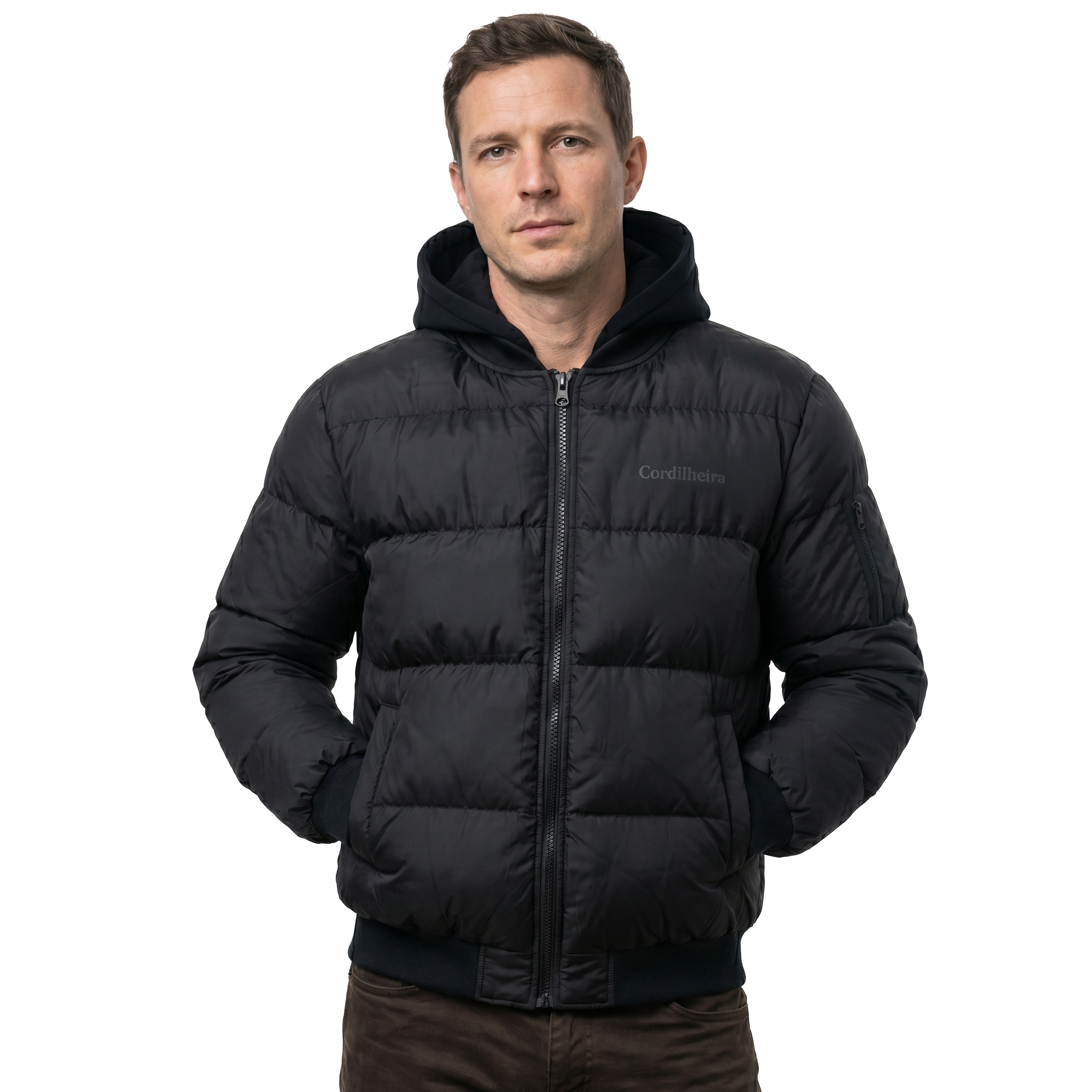 JAQUETA PUFFER CORDILHEIRA SHELTER MASCULINA