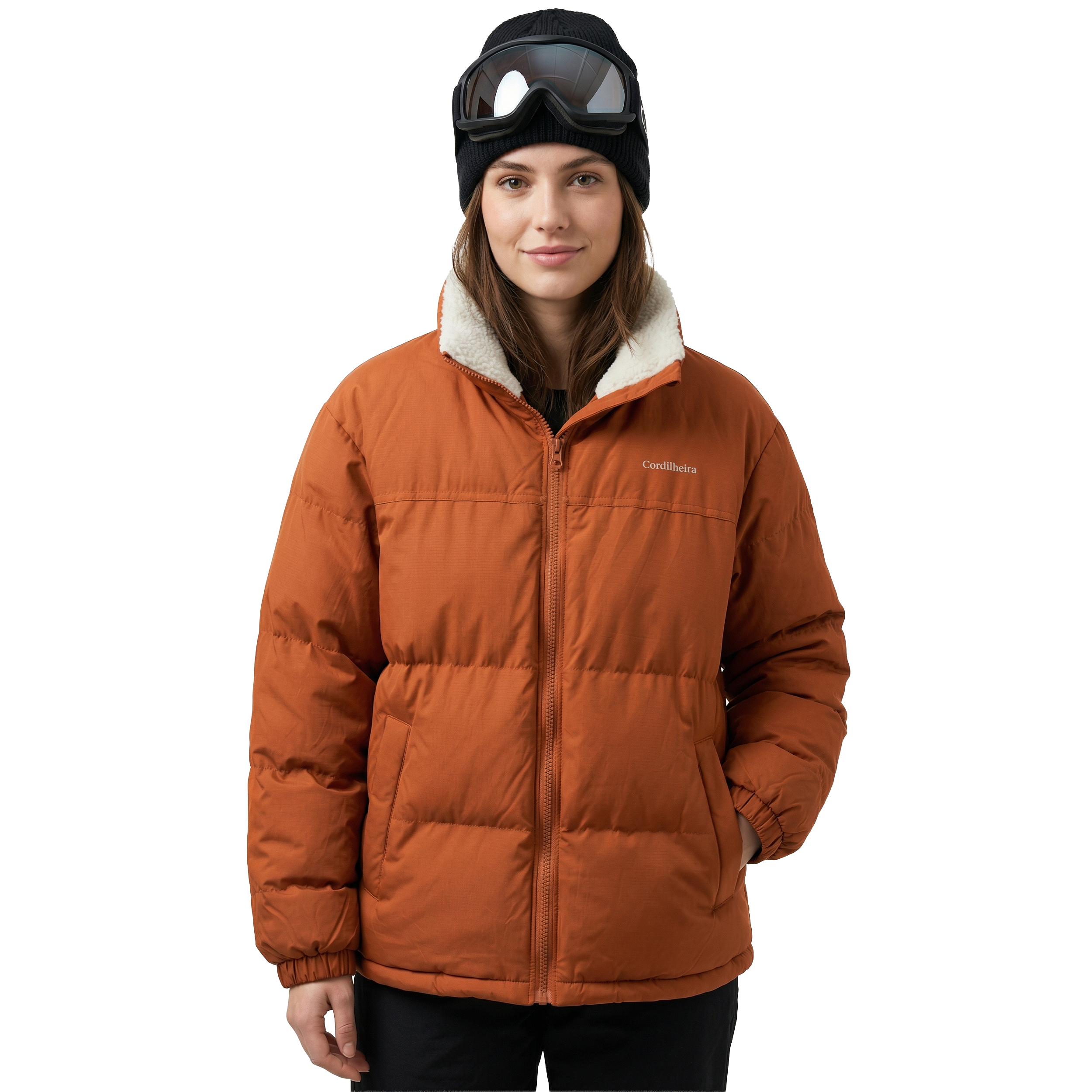 JAQUETA PUFFER FROSTLAYER DUPLA FACE FEMININA