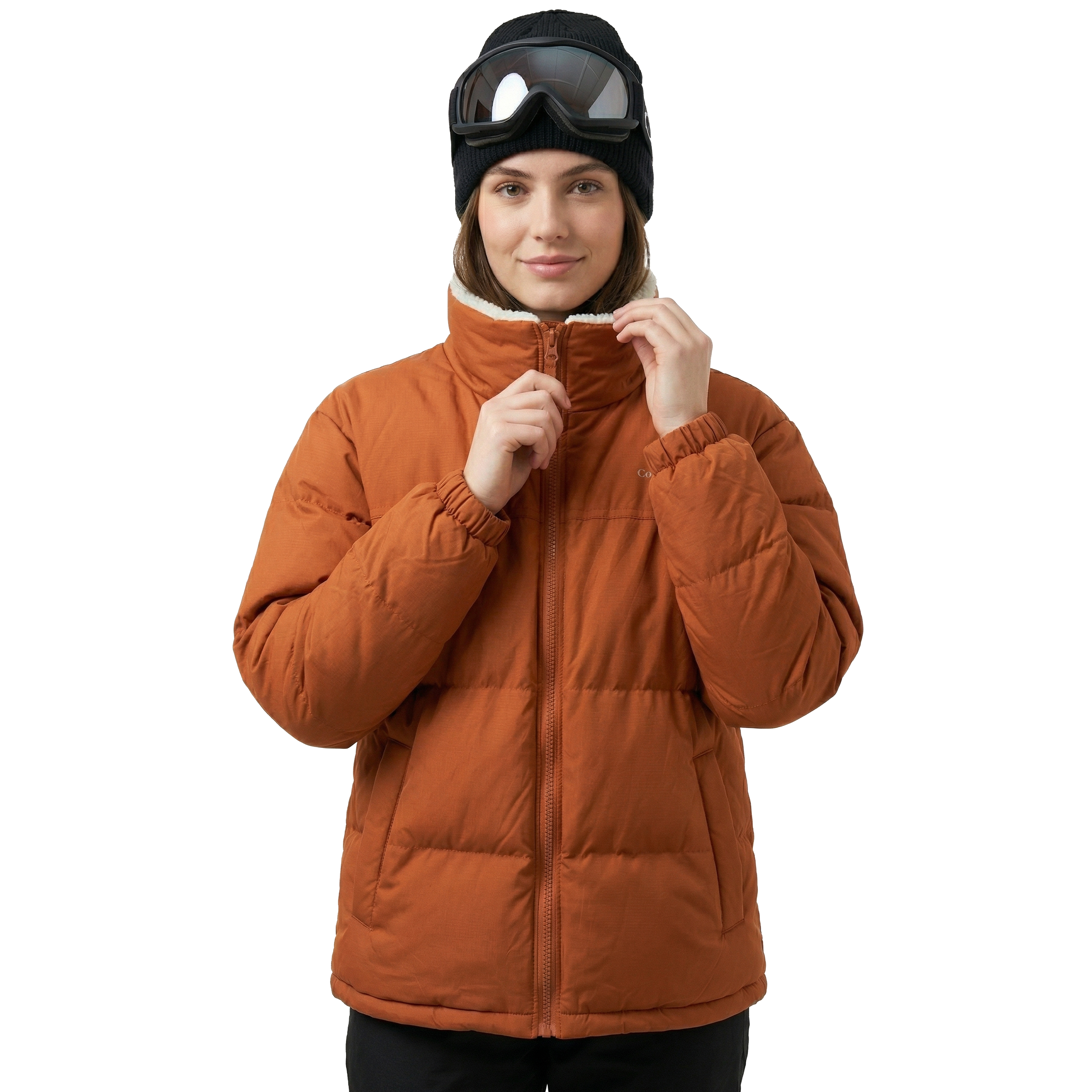 JAQUETA PUFFER FROSTLAYER DUPLA FACE FEMININA