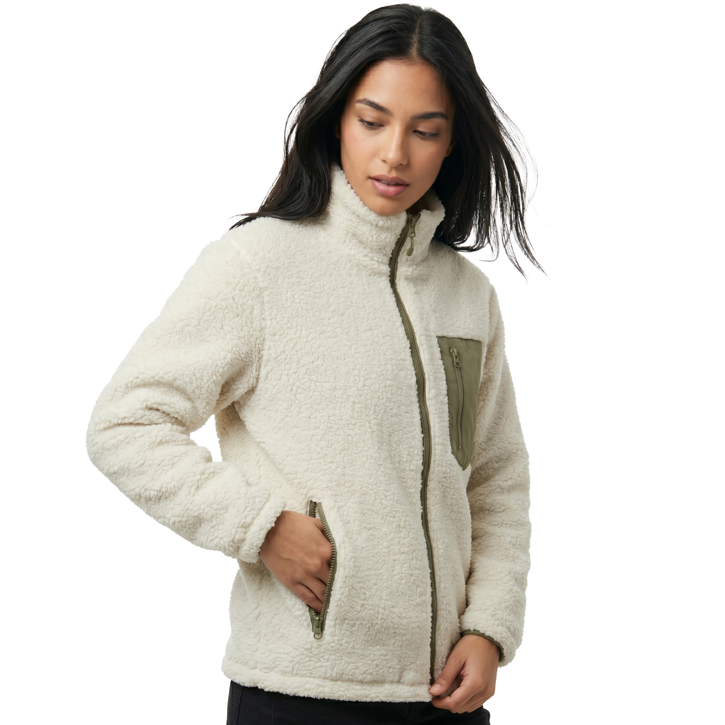 JAQUETA PUFFER FROSTLAYER DUPLA FACE FEMININA