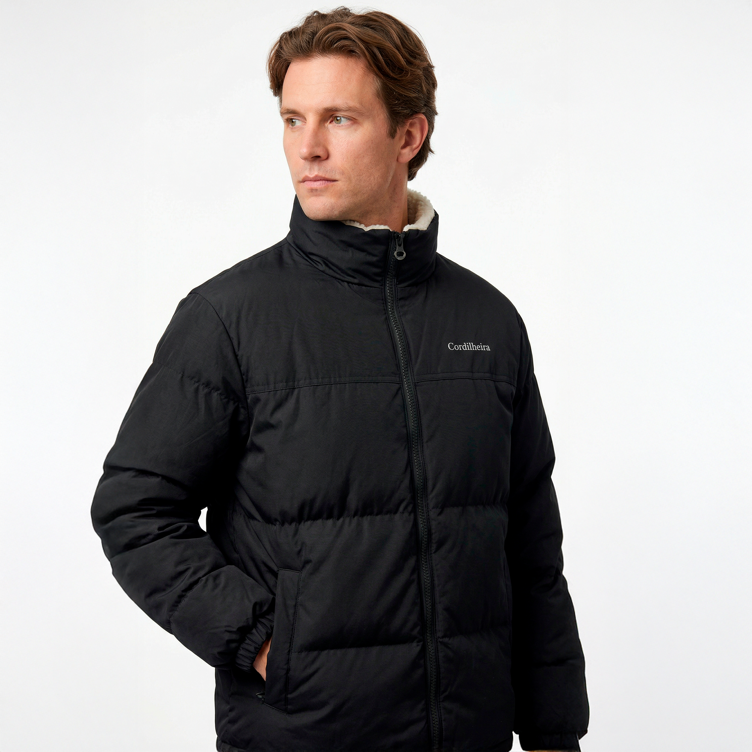 JAQUETA PUFFER FROSTLAYER DUPLA FACE MASCULINA