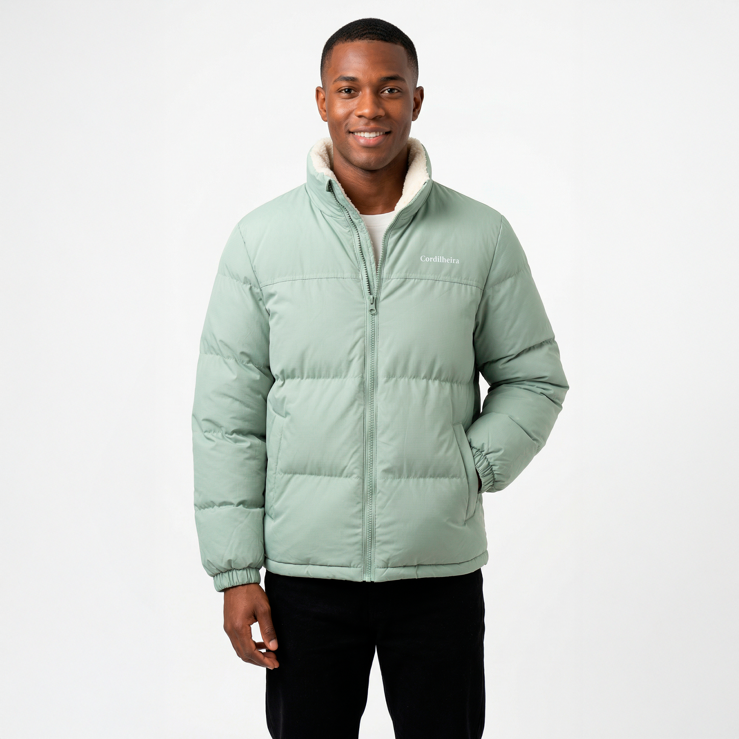 JAQUETA PUFFER FROSTLAYER DUPLA FACE MASCULINA