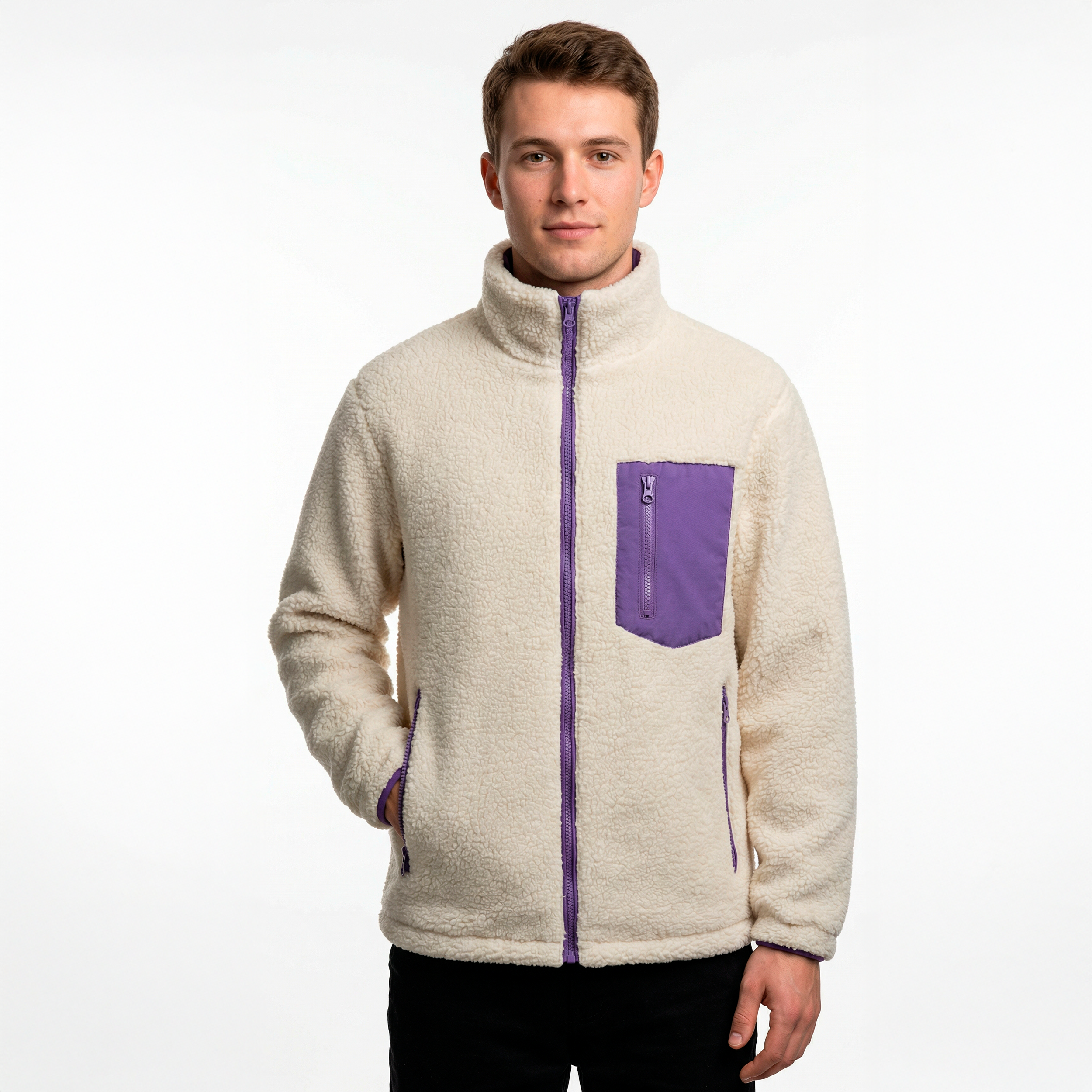 JAQUETA PUFFER FROSTLAYER DUPLA FACE MASCULINA