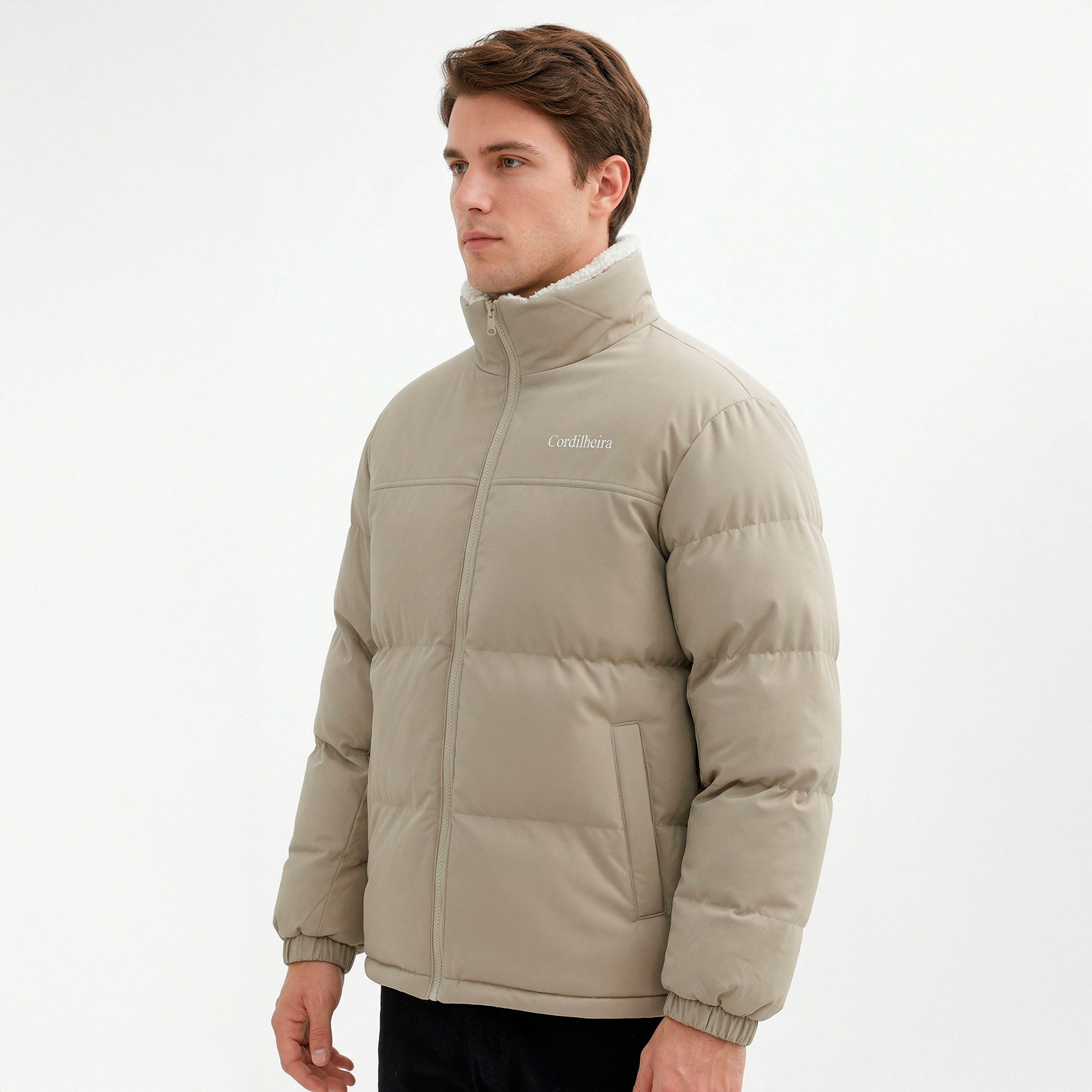 JAQUETA PUFFER FROSTLAYER DUPLA FACE MASCULINA