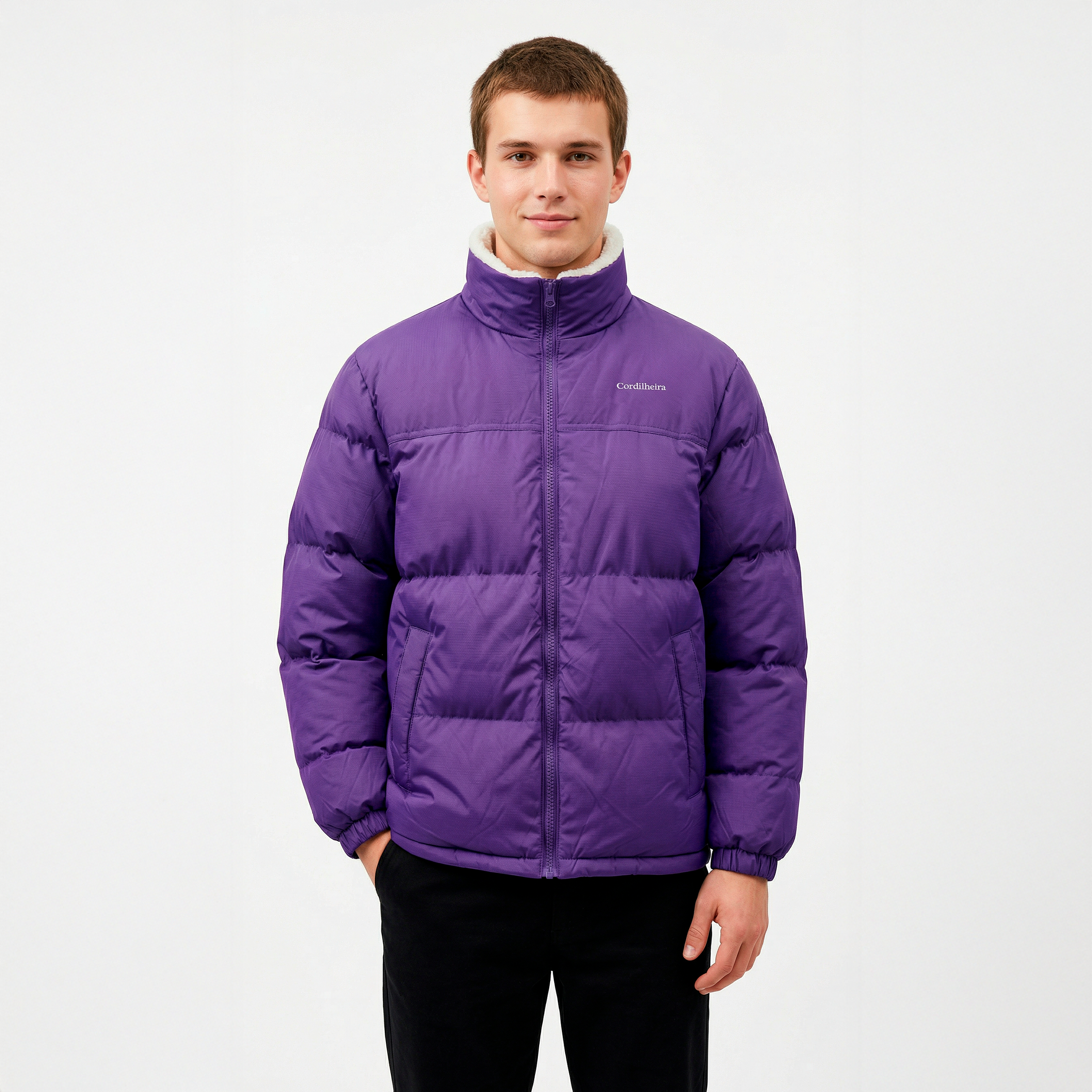 JAQUETA PUFFER FROSTLAYER DUPLA FACE MASCULINA