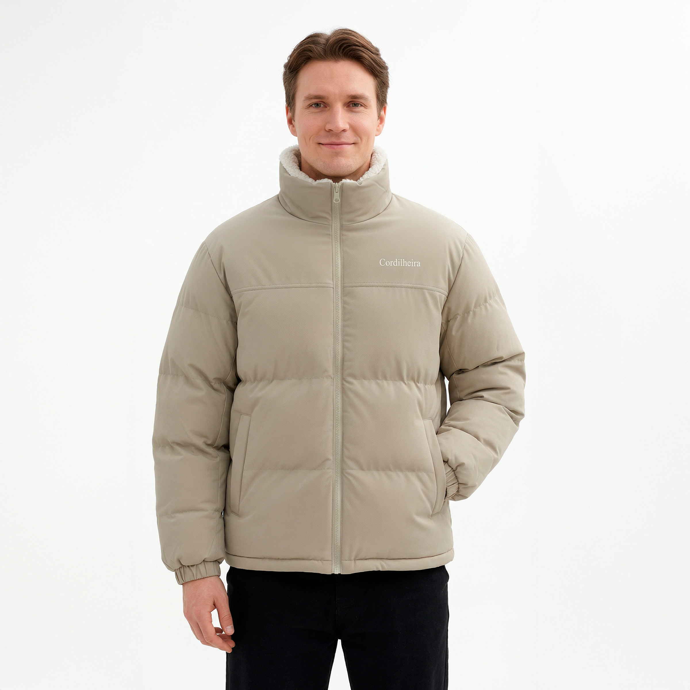 JAQUETA PUFFER FROSTLAYER DUPLA FACE MASCULINA