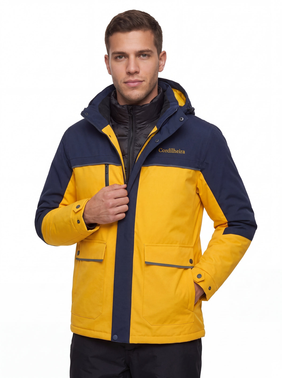 JAQUETA PUFFER 3 EM 1 CORDILHEIRA HYBRID MASCULINA