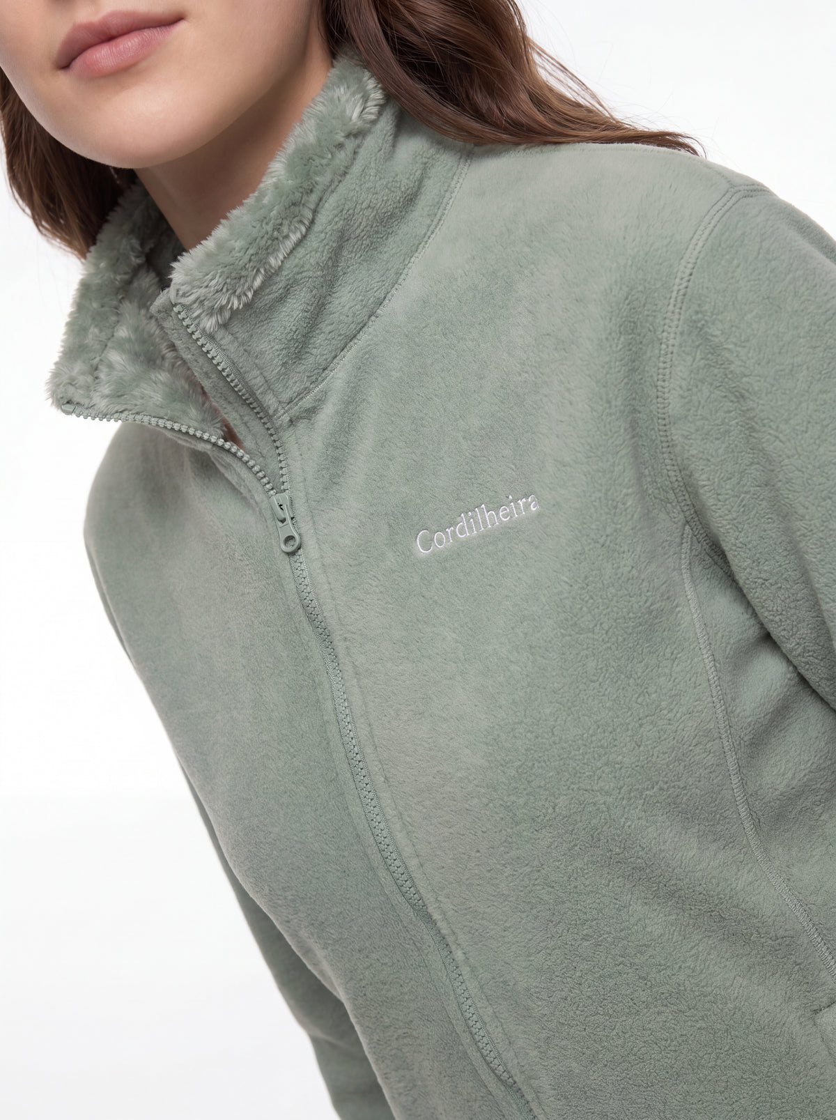 FLEECE CORDILHEIRA COATS FEMININO