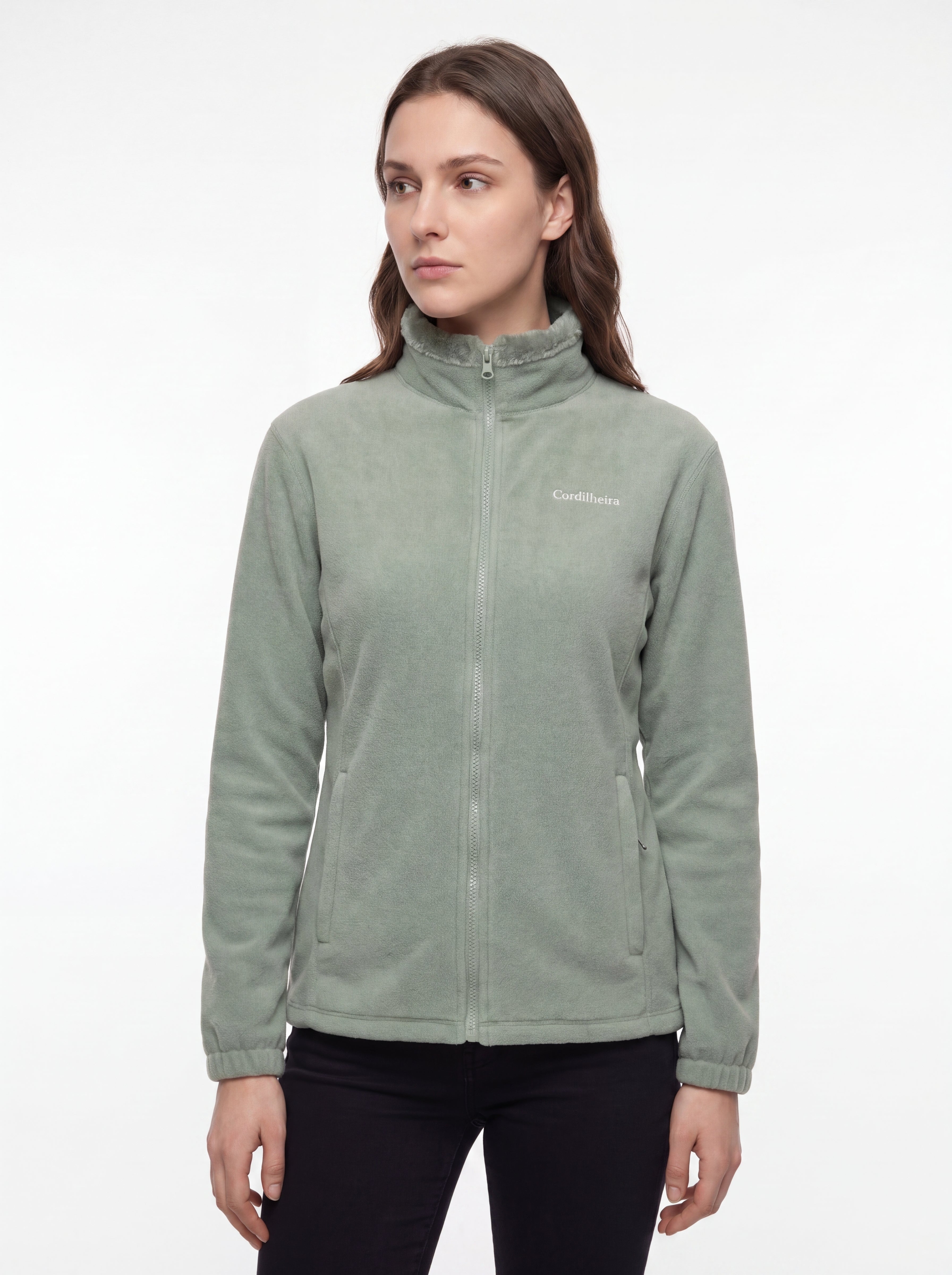 FLEECE CORDILHEIRA COATS FEMININO