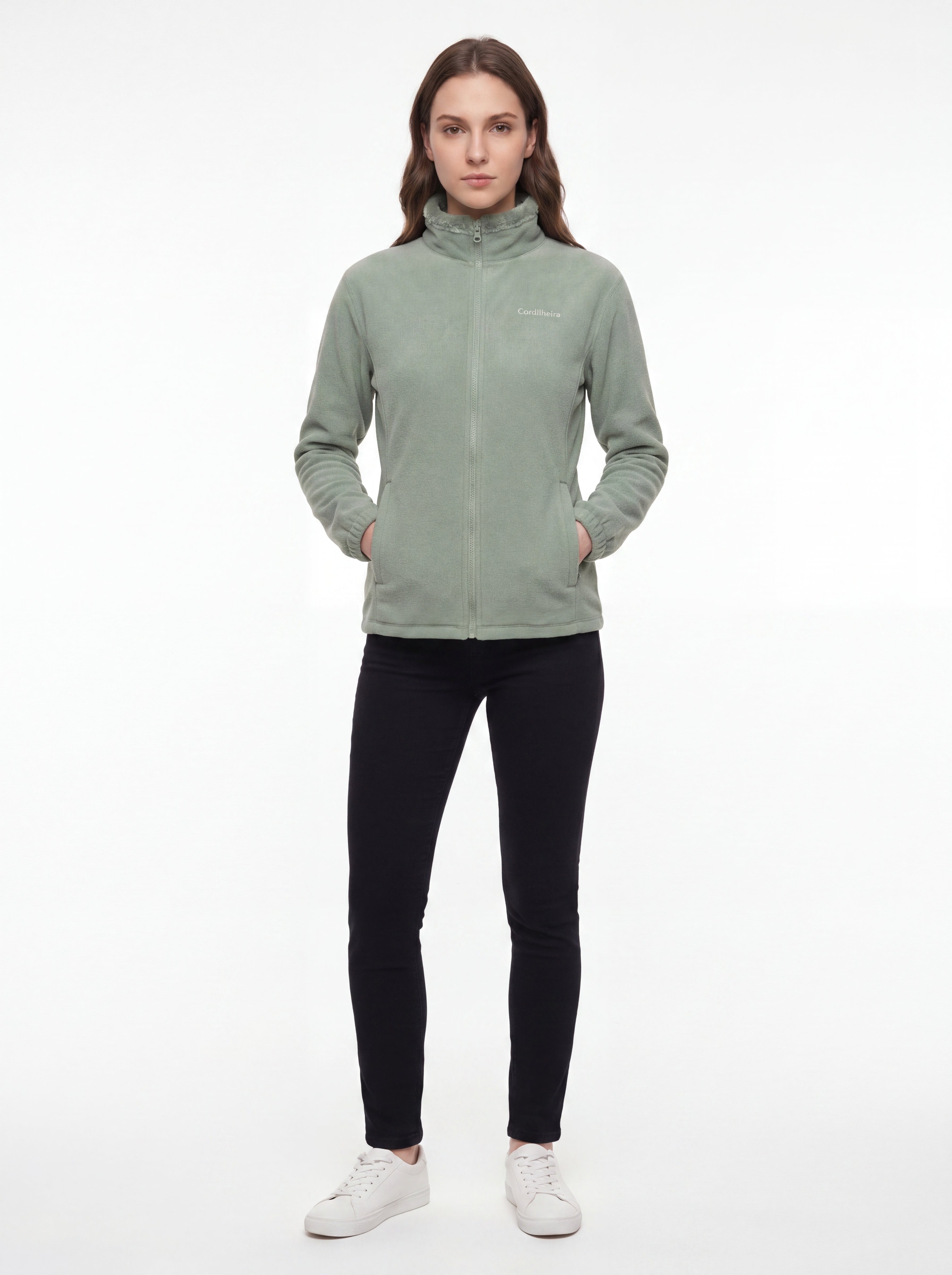 FLEECE CORDILHEIRA COATS FEMININO