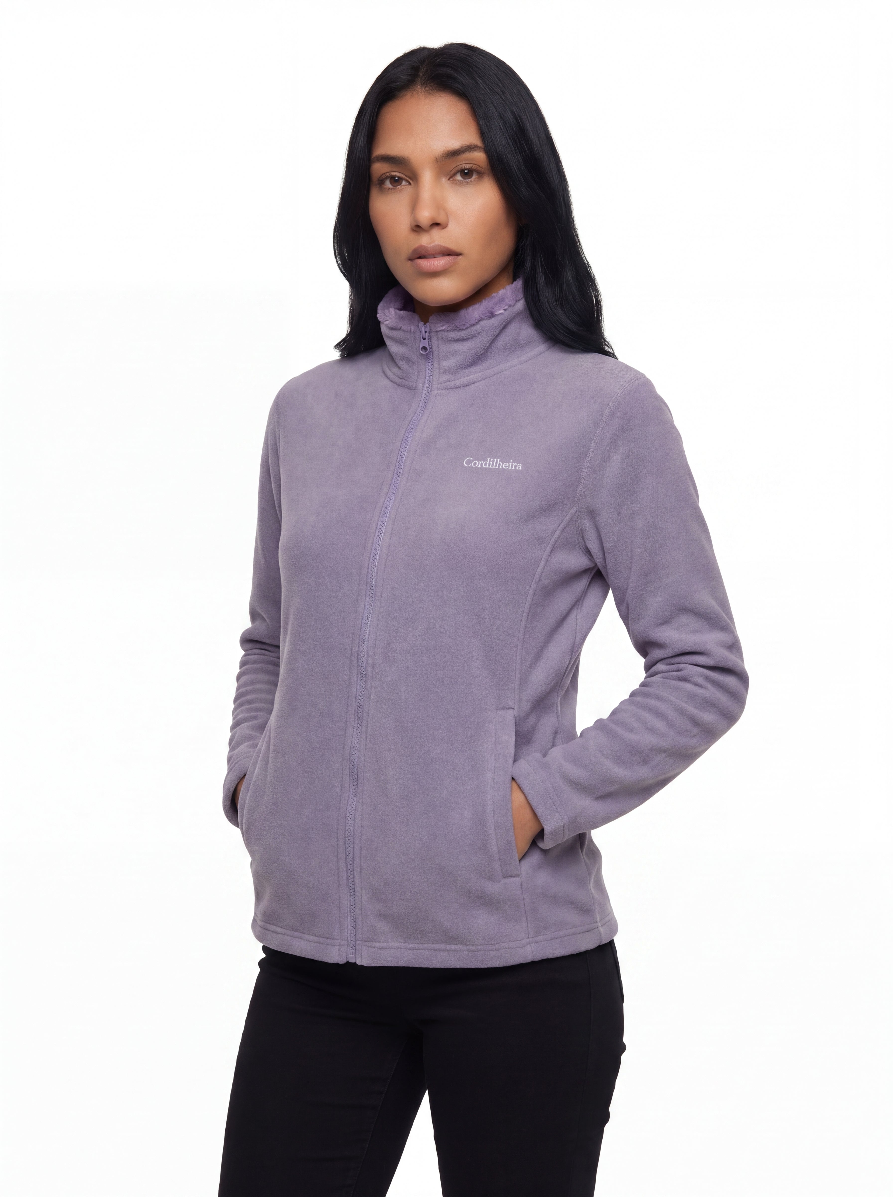 FLEECE CORDILHEIRA COATS FEMININO