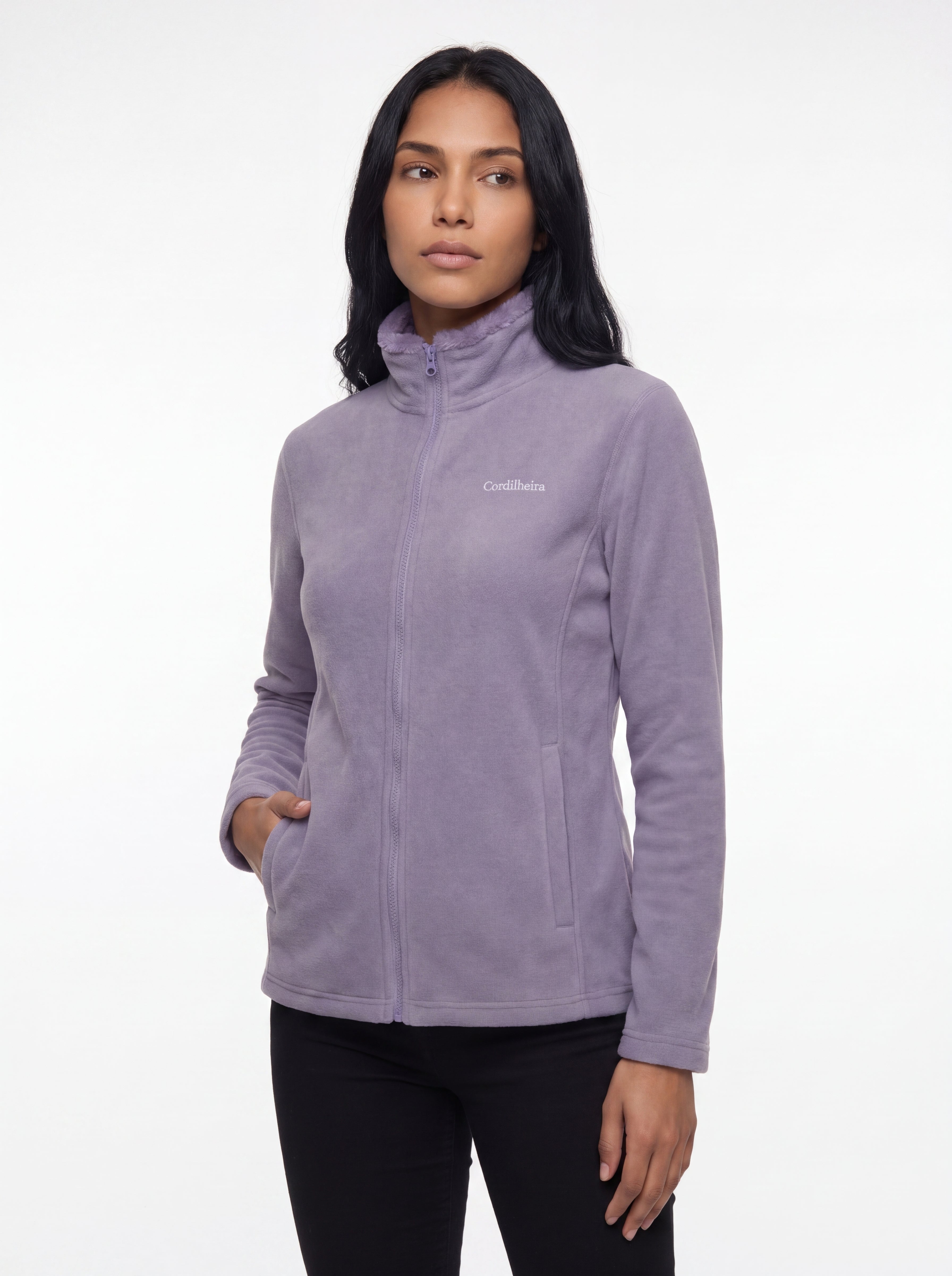 FLEECE CORDILHEIRA COATS FEMININO