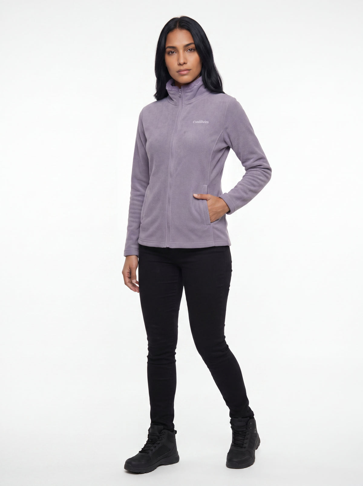 FLEECE CORDILHEIRA COATS FEMININO