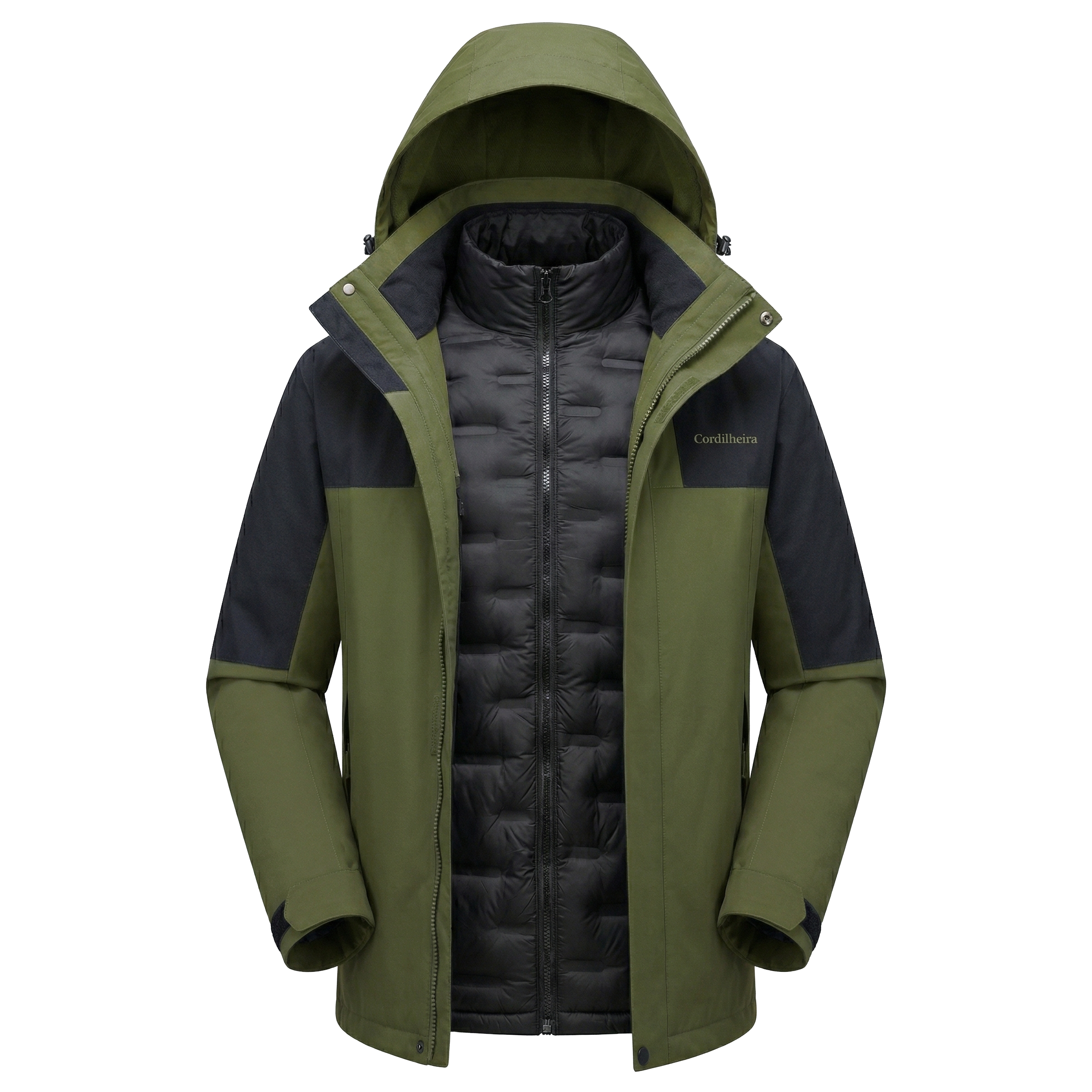 ジャケット・アウター UnaDripper JAQUETA 3 EM 1 PUFFER CORDILHEIRA OUTLANDER MASCULINA
