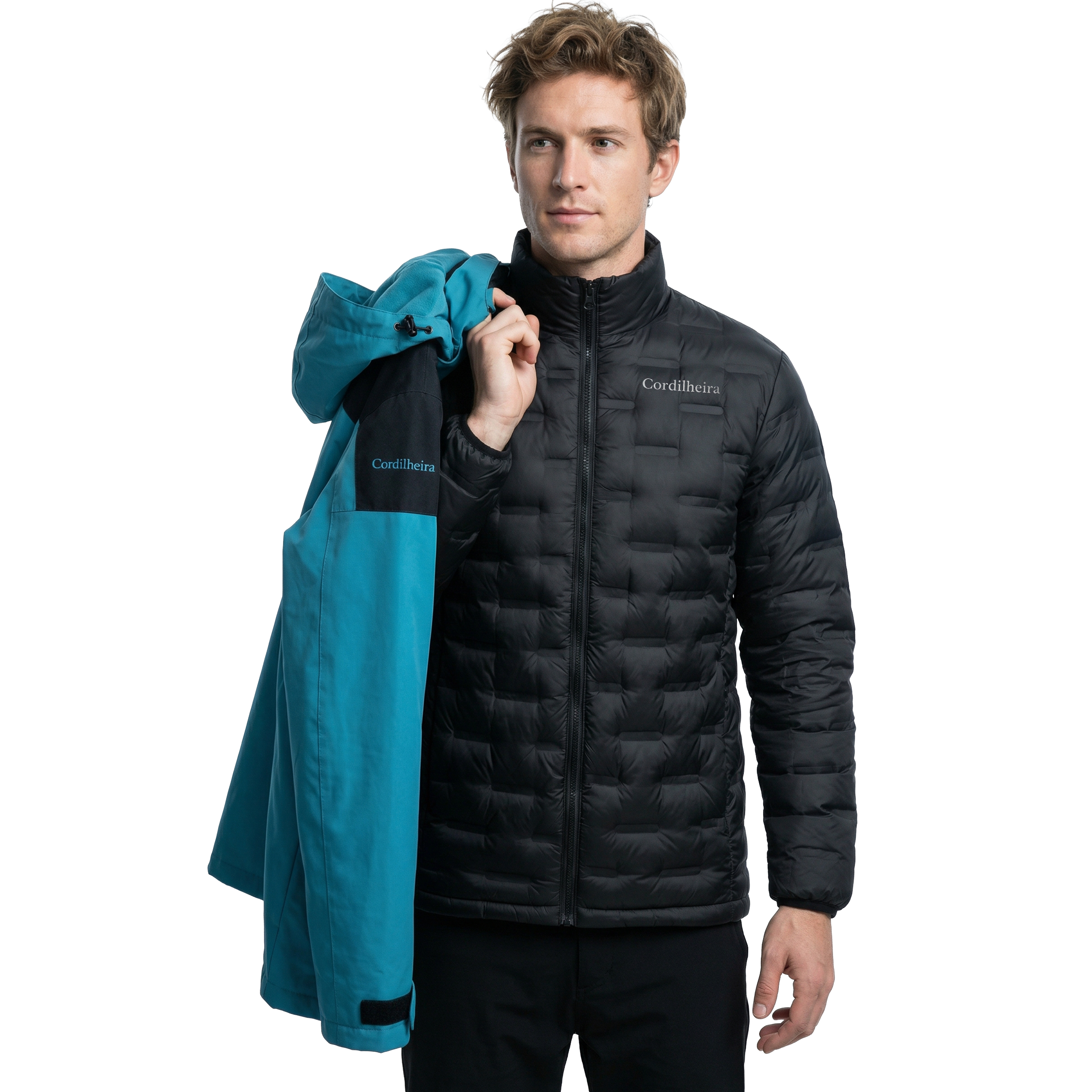 JAQUETA 3 EM 1 PUFFER CORDILHEIRA OUTLANDER MASCULINA