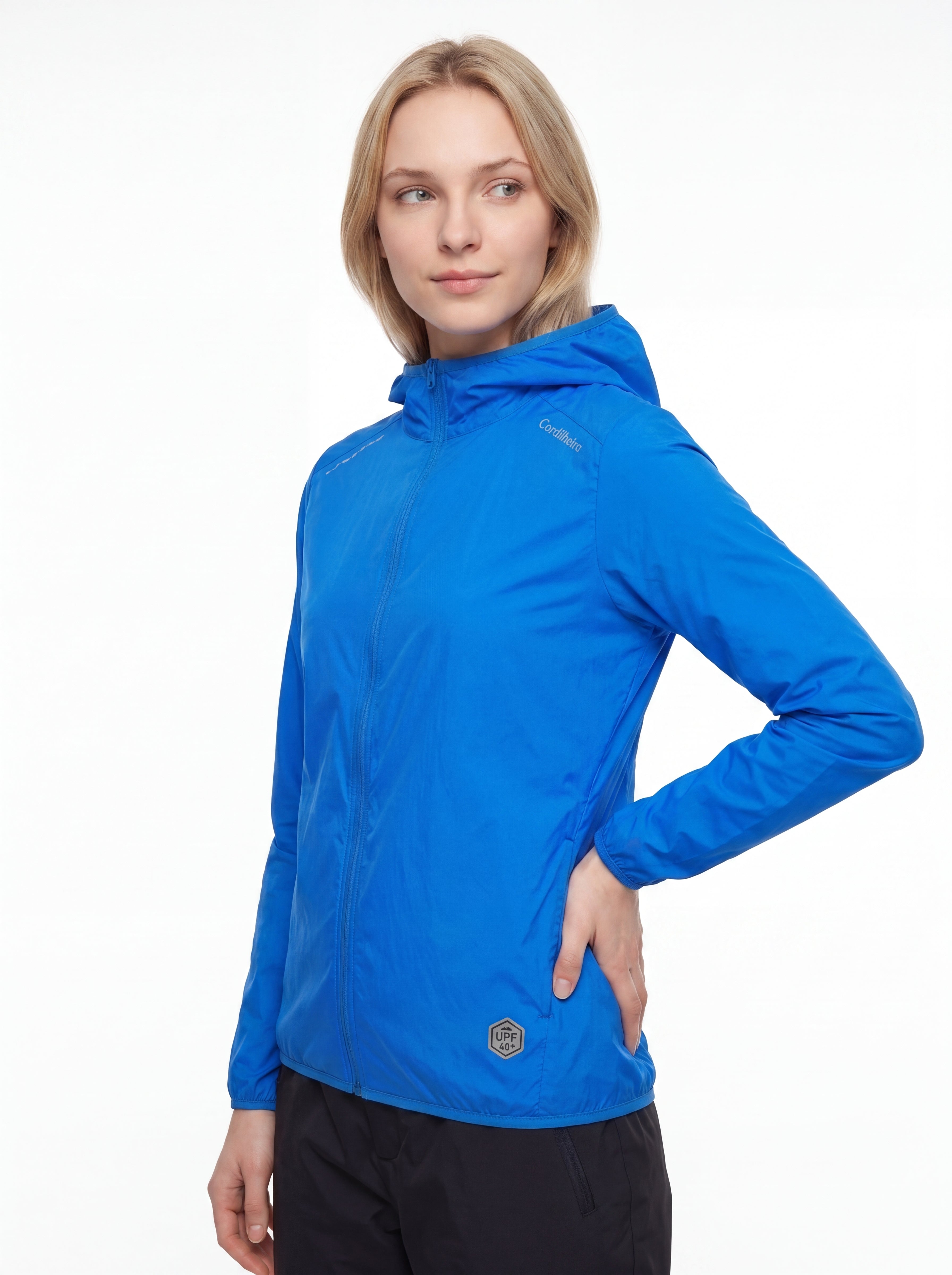 CORTA-VENTO CORDILHEIRA WHISPER IMPERMEÁVEL UV40+ FEMININA