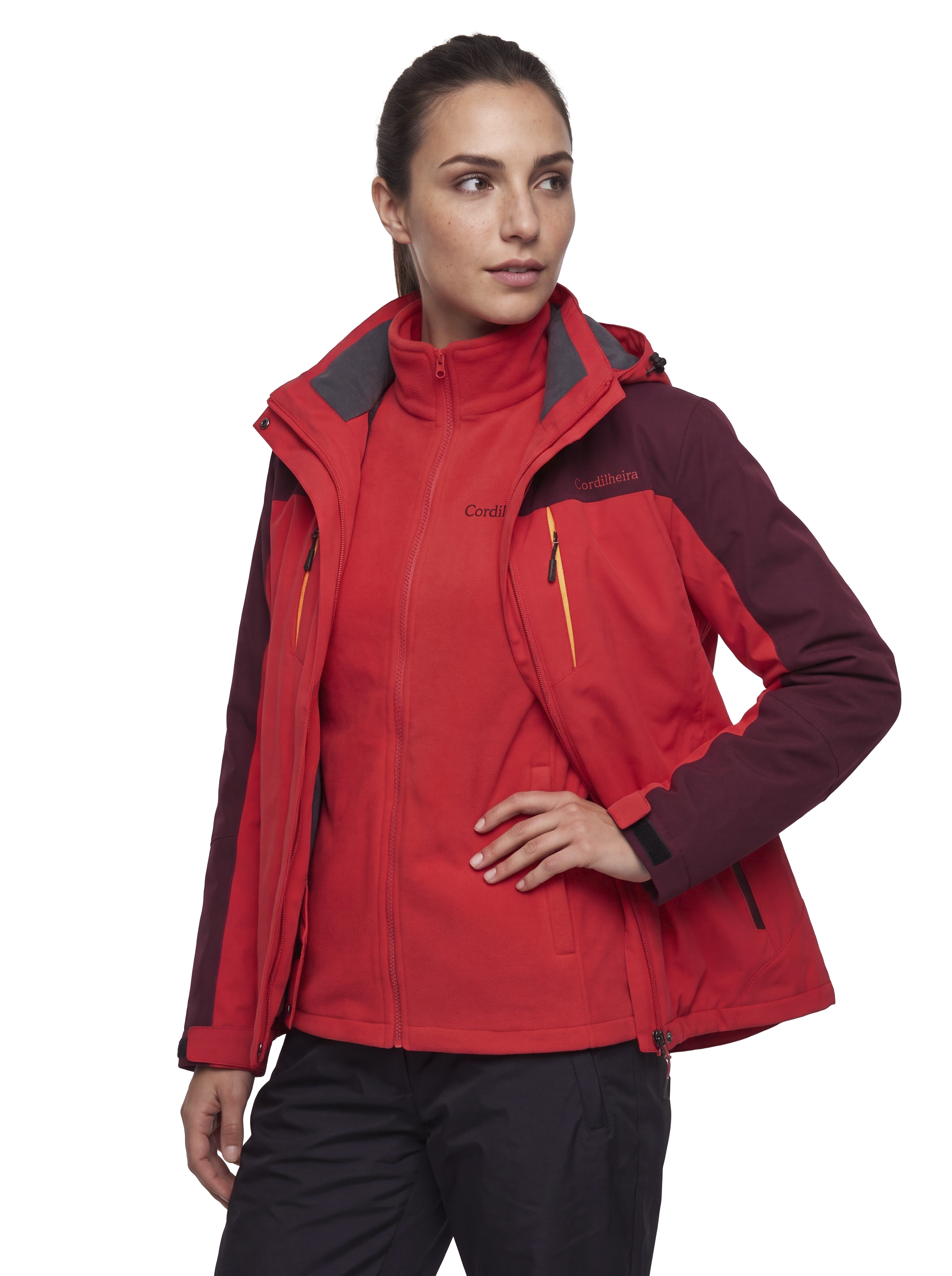 JAQUETA 3 EM 1 CORDILHEIRA THERMAL SHIELD FEMININA