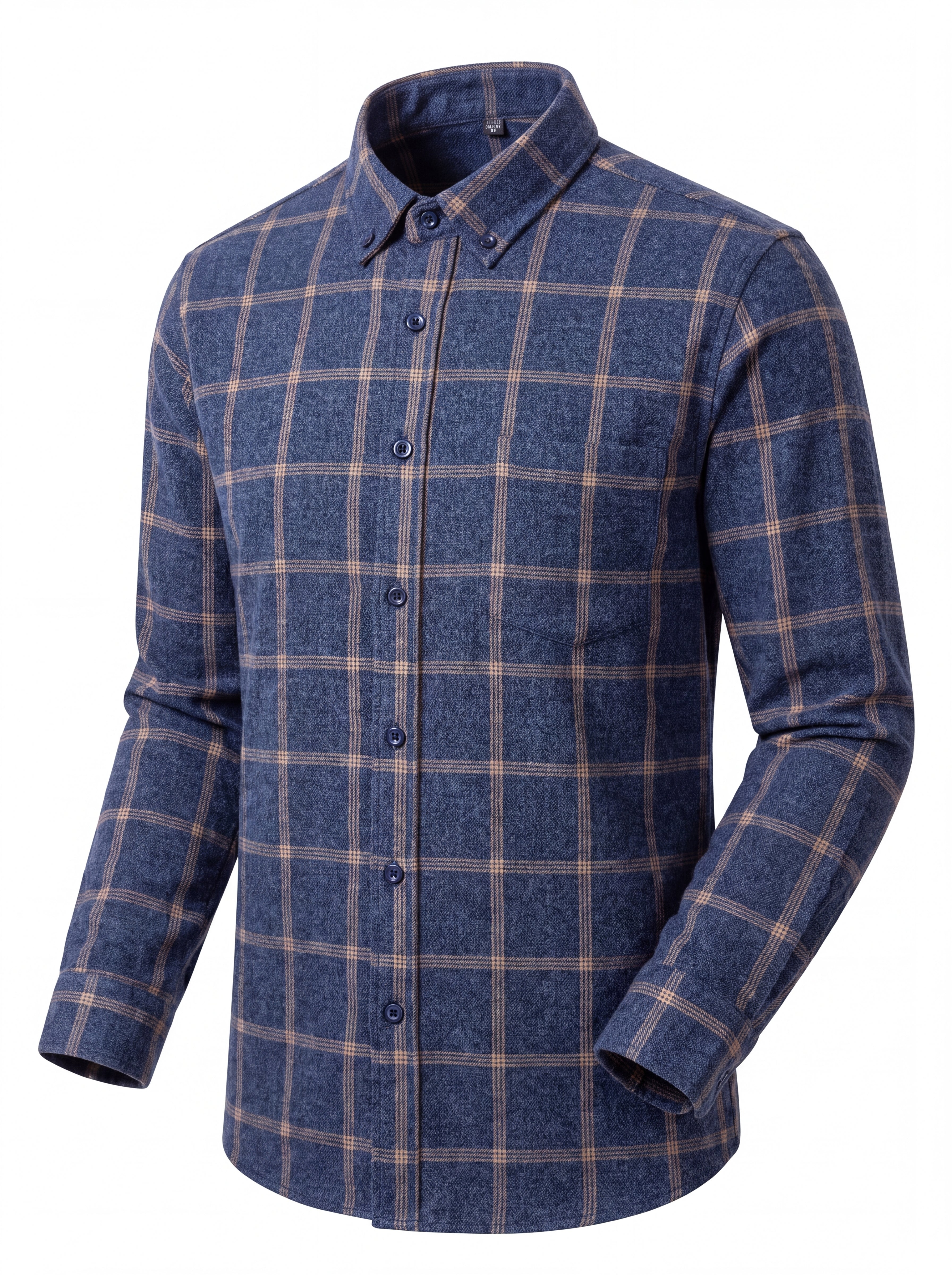 CAMISA CORDILHEIRA WOODSMAN ALGODÃO DUPLO ESCOVADO