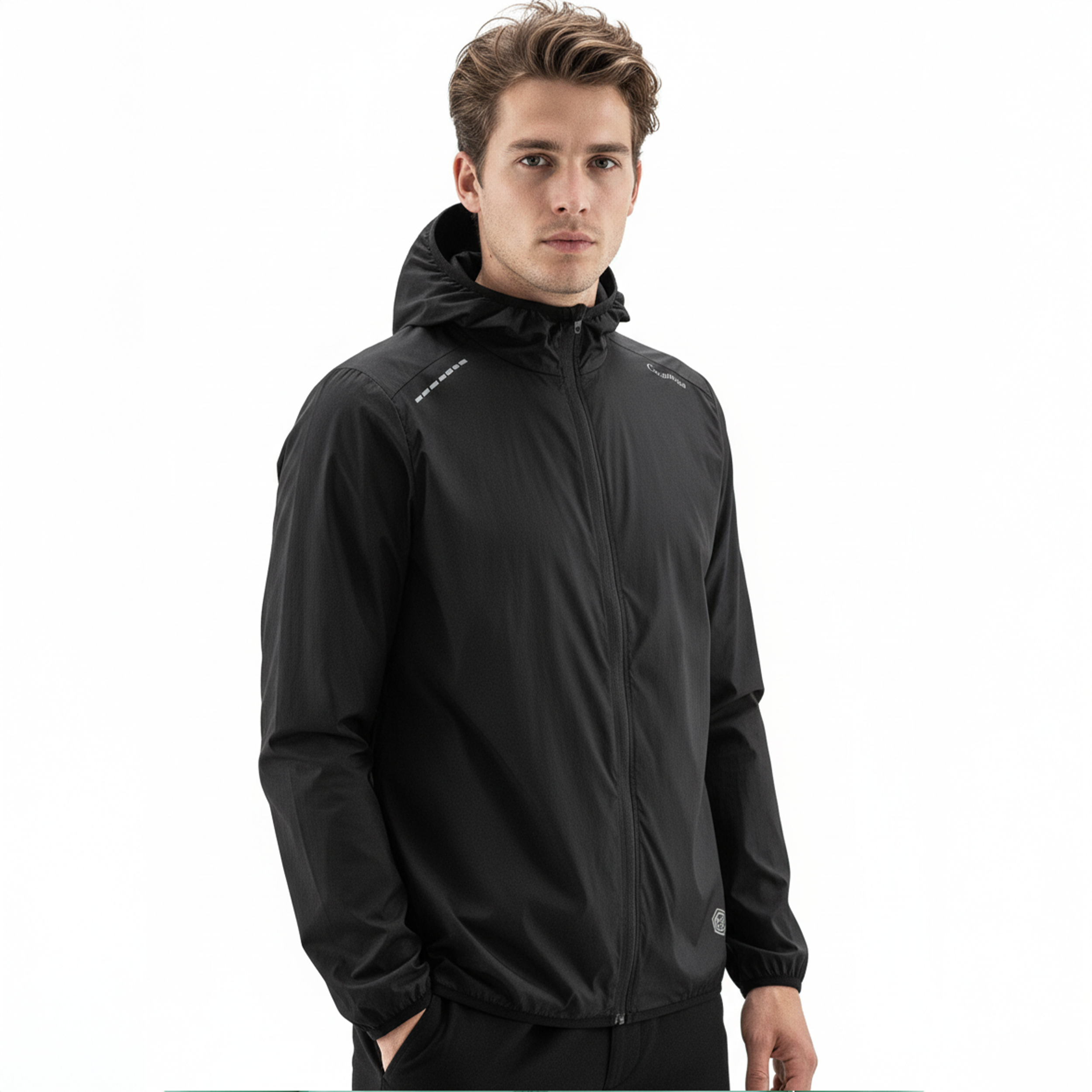 CORTA-VENTO CORDILHEIRA WHISPER IMPERMEÁVEL UV40+ MASCULINA