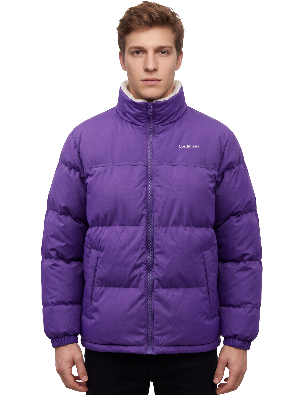 JAQUETA PUFFER FROSTLAYER DUPLA FACE MASCULINA