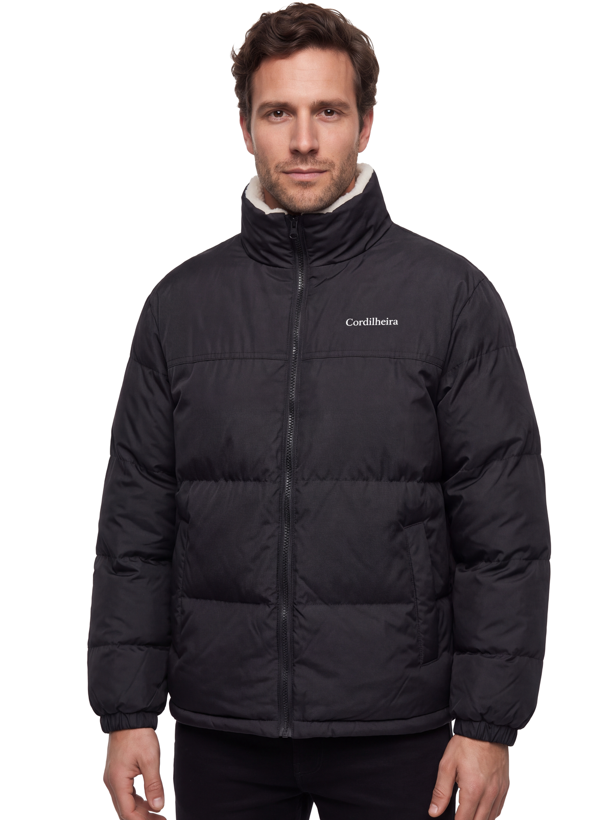 JAQUETA PUFFER FROSTLAYER DUPLA FACE MASCULINA
