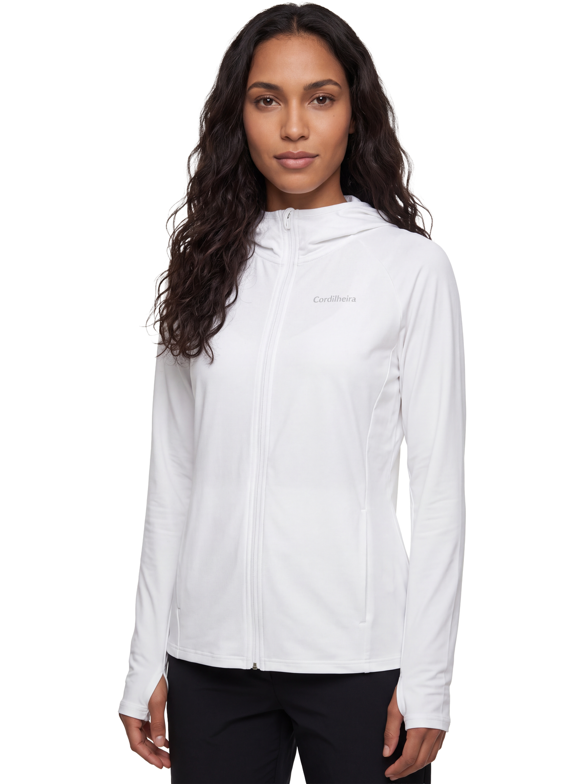 Imagem de capa da Roupa Corta-Vento Cordilheira Solar UV50+ Feminina da Marca Cordilheira, com Boa qualidade, conforto e proteção Confiável para treinos em dias de sol.