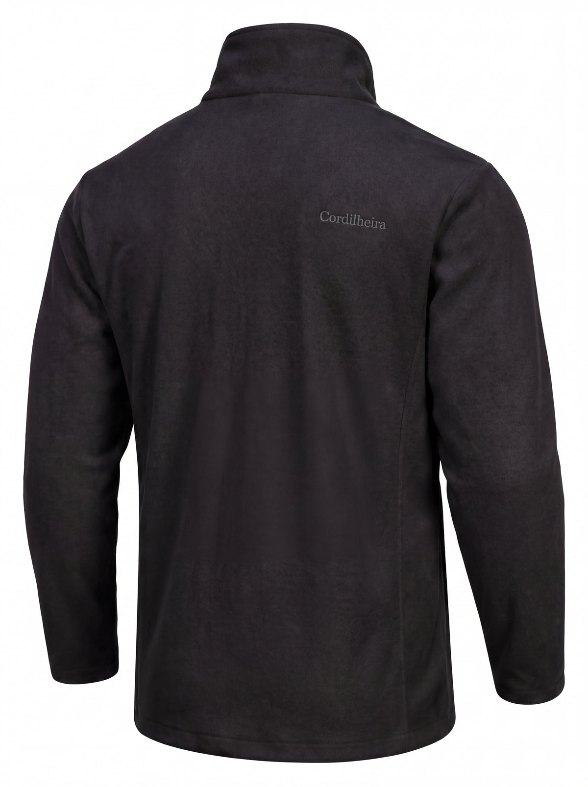 Vista traseira da camada interna fleece da Jaqueta 3 em 1 Cordilheira Outlander, Roupa da Marca Cordilheira com Boa proteção térmica Confiável.