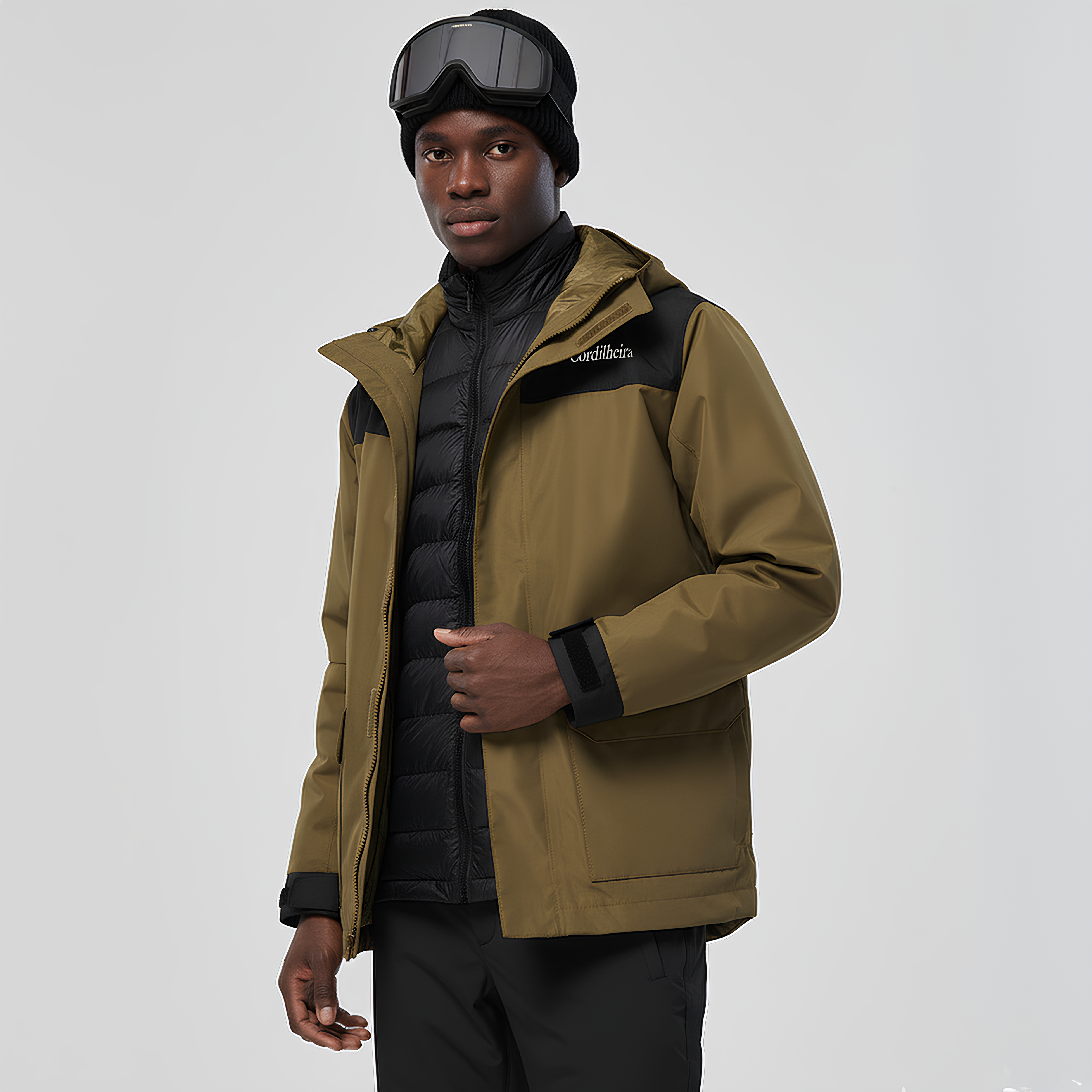 JAQUETA PUFFER 3 EM 1 CORDILHEIRA GLACIER II MASCULINA