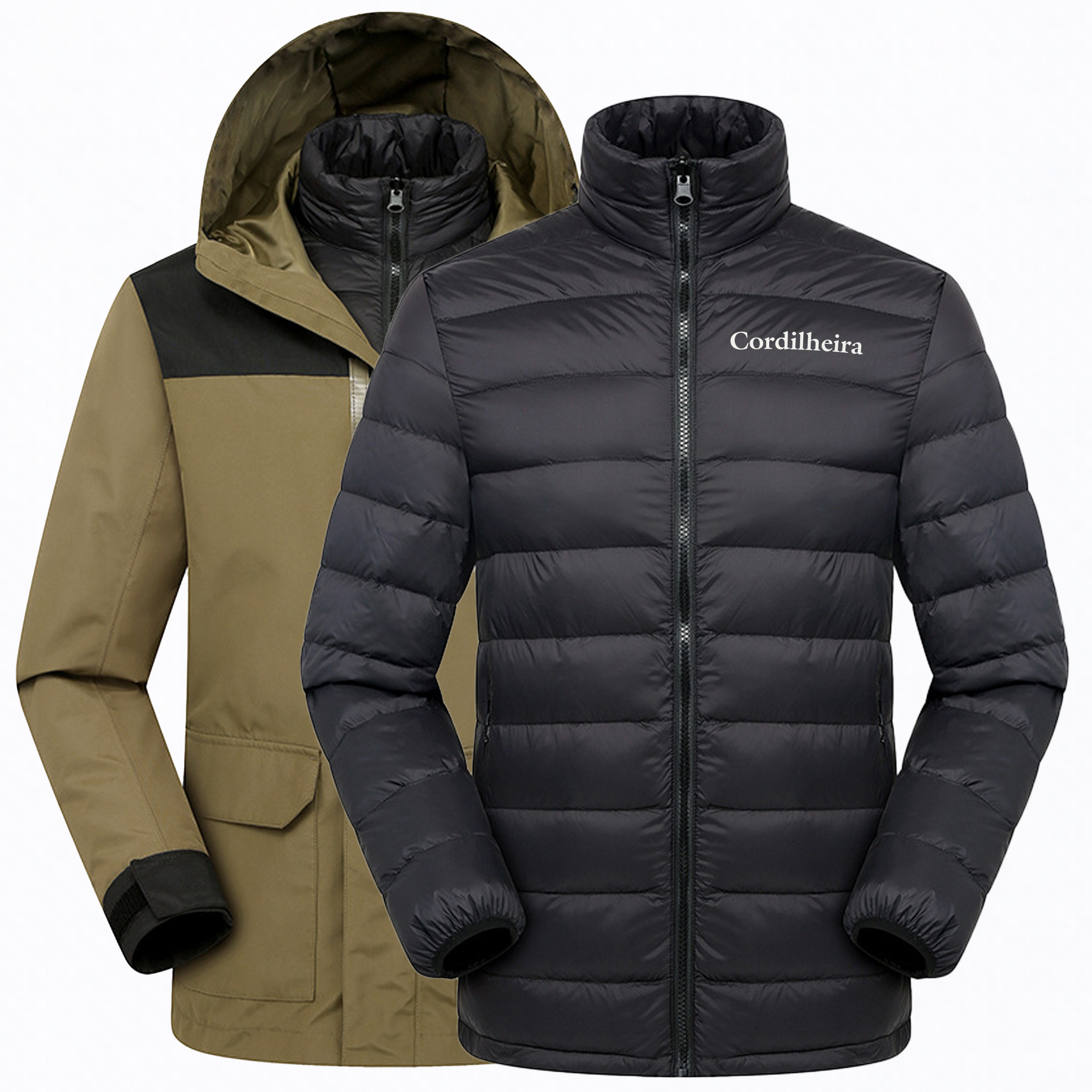 JAQUETA PUFFER 3 EM 1 CORDILHEIRA GLACIER II FEMININA