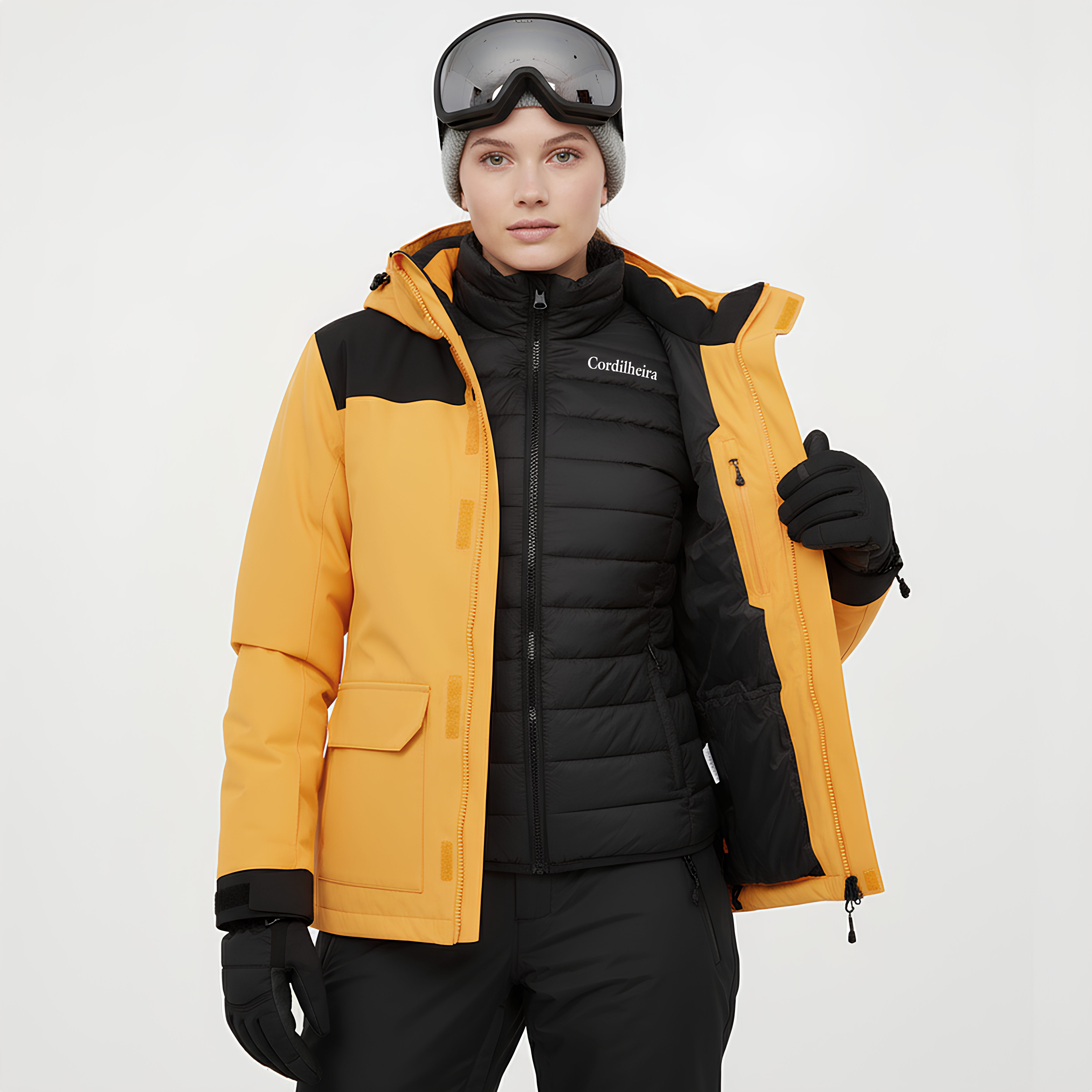 JAQUETA PUFFER 3 EM 1 CORDILHEIRA GLACIER II FEMININA