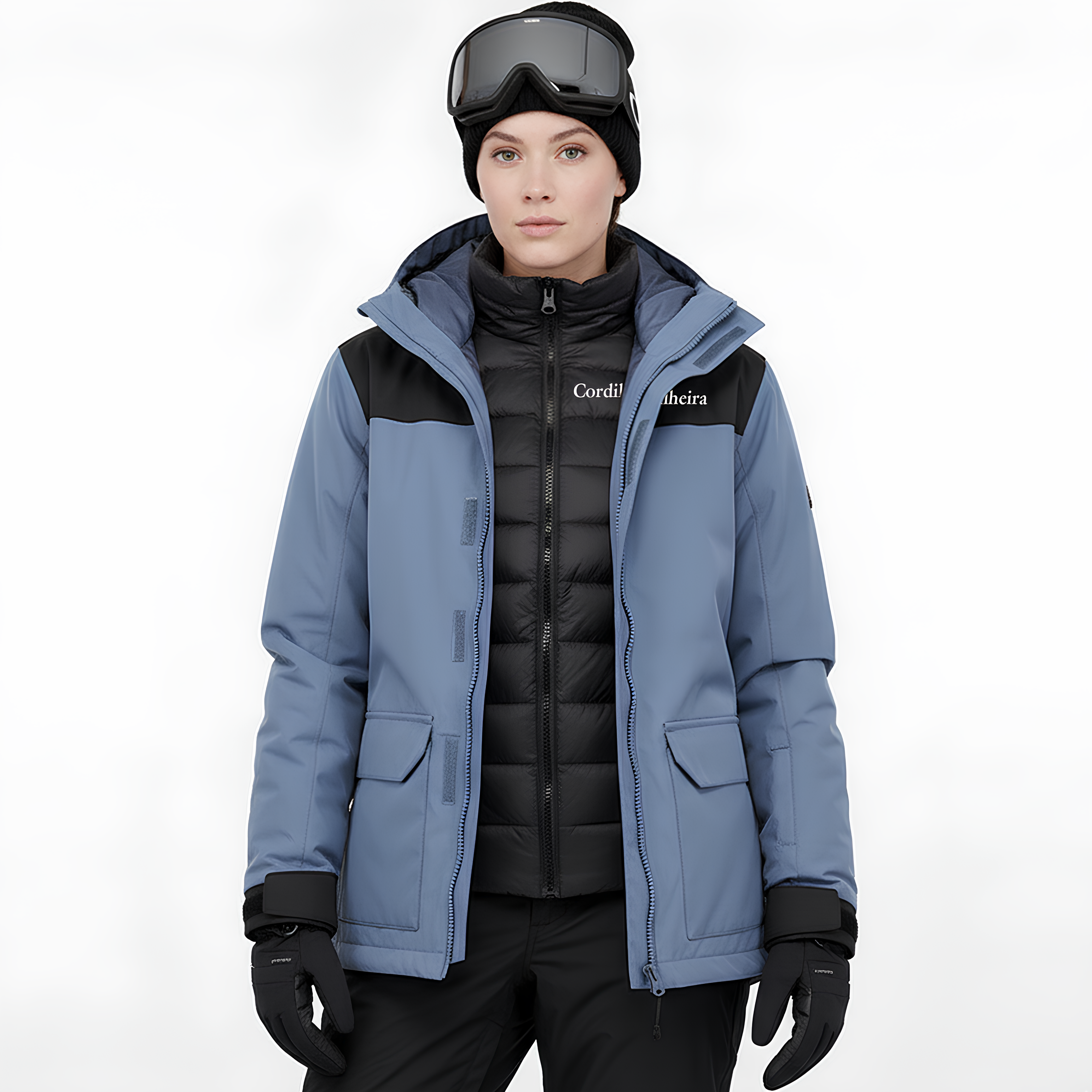 JAQUETA PUFFER 3 EM 1 CORDILHEIRA GLACIER II FEMININA
