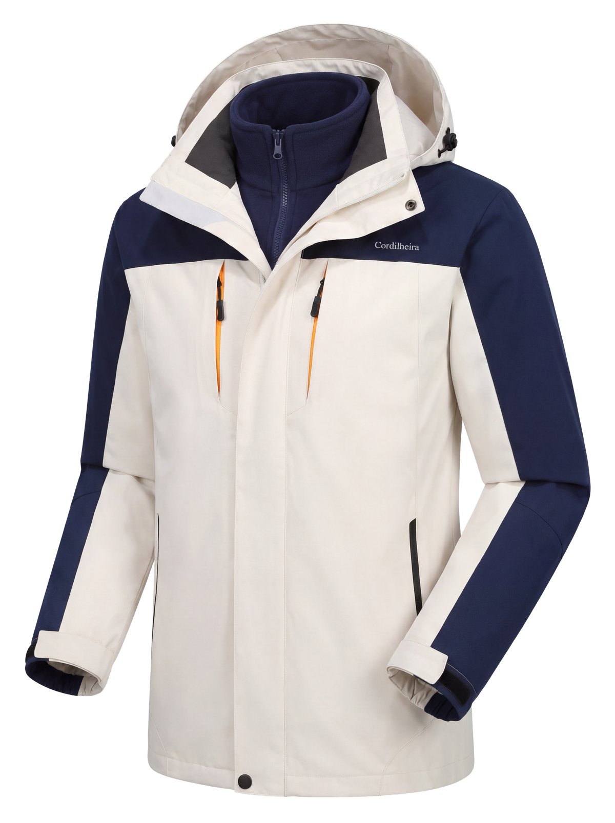 Imagem de produto da Jaqueta 3 em 1 Cordilheira Thermal Shield, Roupa da Marca Cordilheira com Boa qualidade e proteção Confiável para neve.