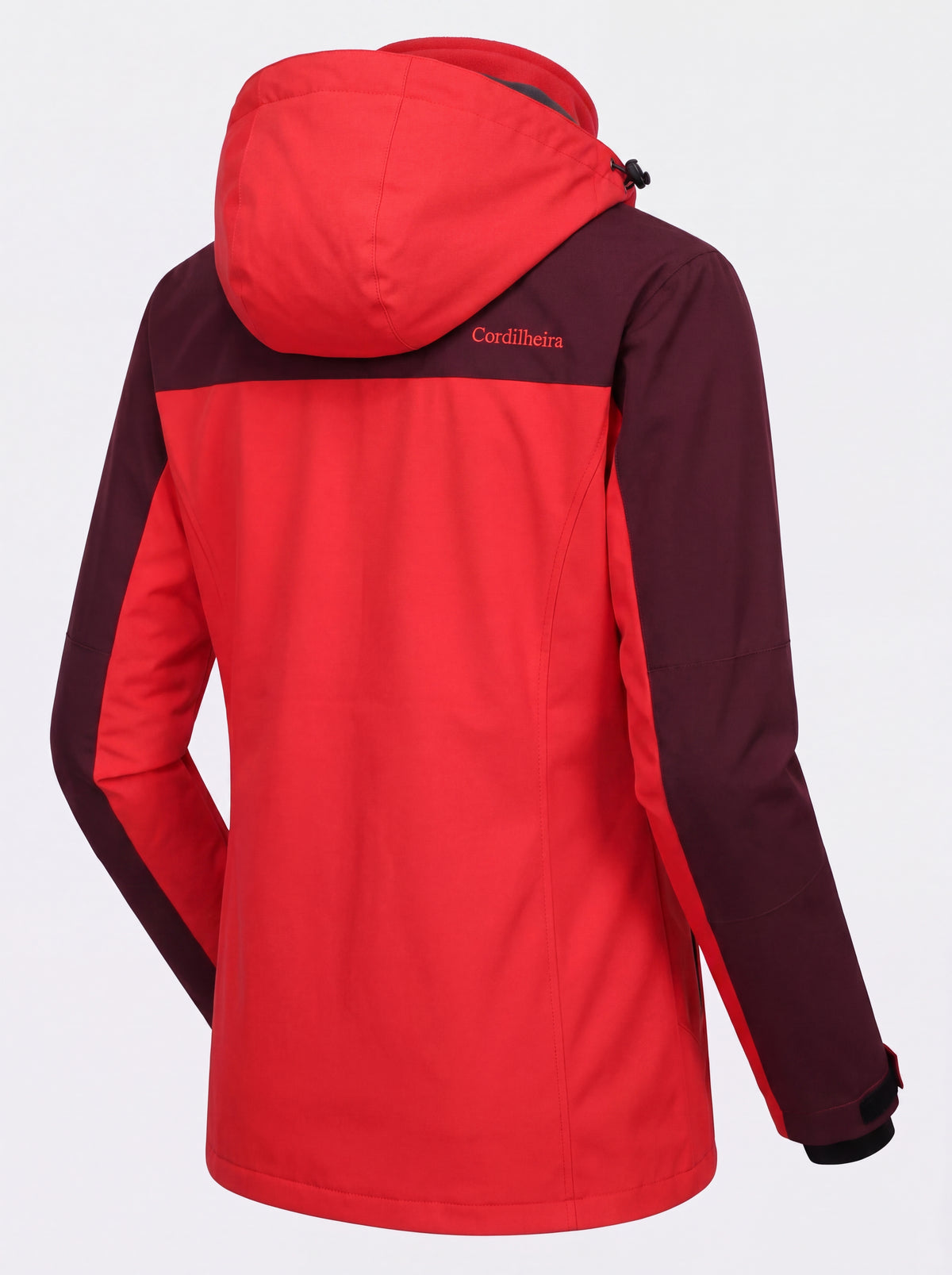 Fotografia de costas da Jaqueta 3 em 1 Cordilheira Thermal Shield, Roupa da Marca Cordilheira com Boa qualidade e acabamento Confiável.