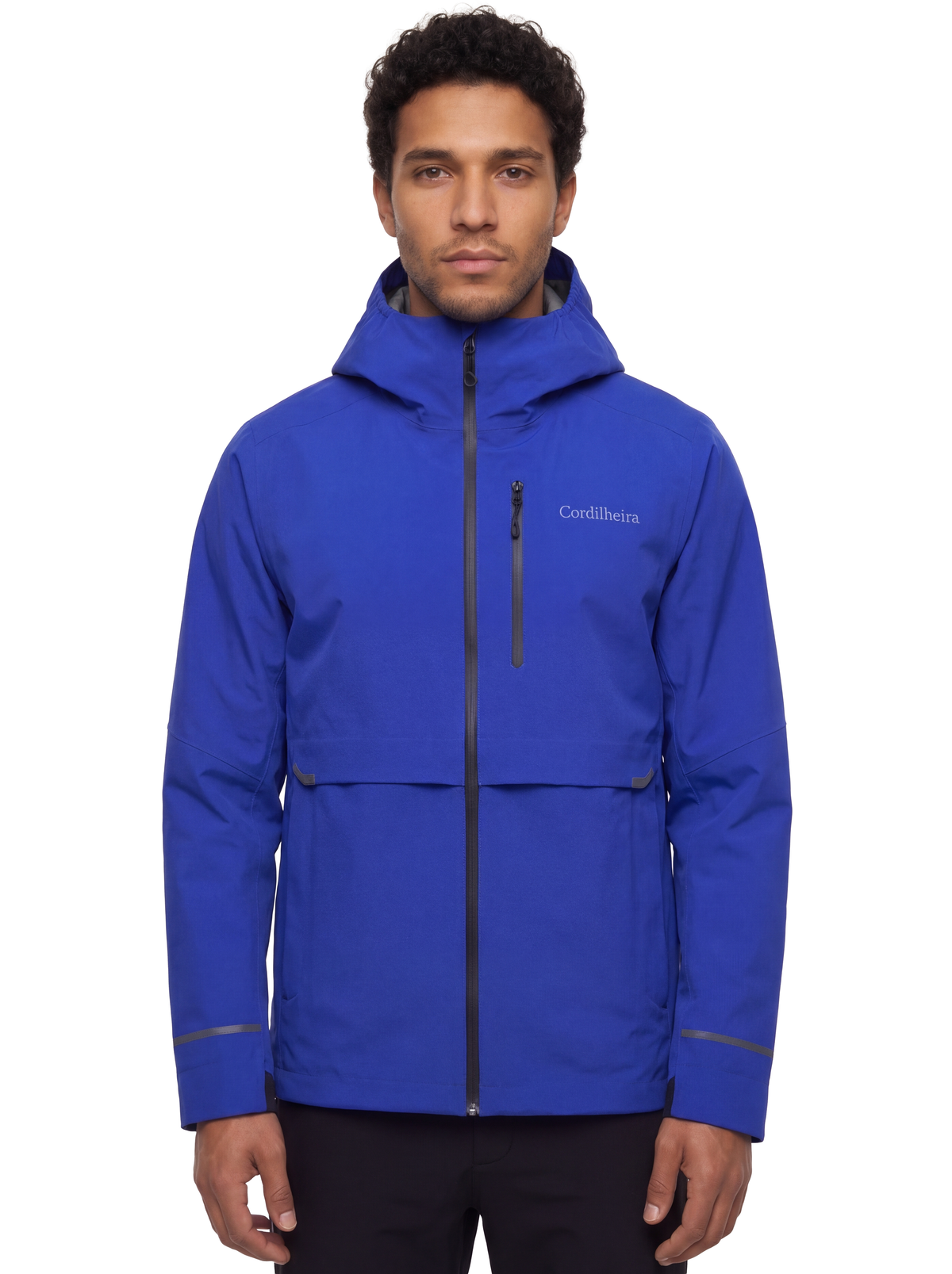 Capa da Jaqueta Anorak Cordilheira Defletor Masculina, Roupa da Marca Cordilheira com Boa qualidade, resistência e proteção impermeável Confiável para esportes e atividades outdoor.
