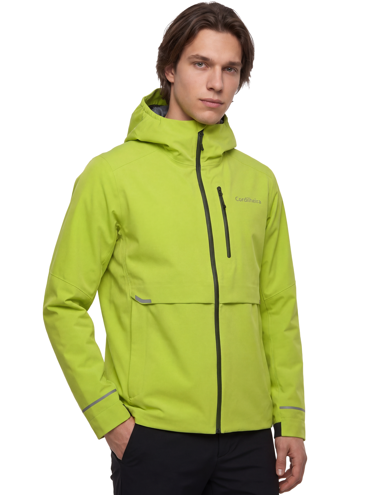 Imagem da Jaqueta Anorak Cordilheira Defletor Masculina, Roupa da Marca Cordilheira com Boa qualidade, resistência e proteção impermeável Confiável para trilhas e atividades ao ar livre.