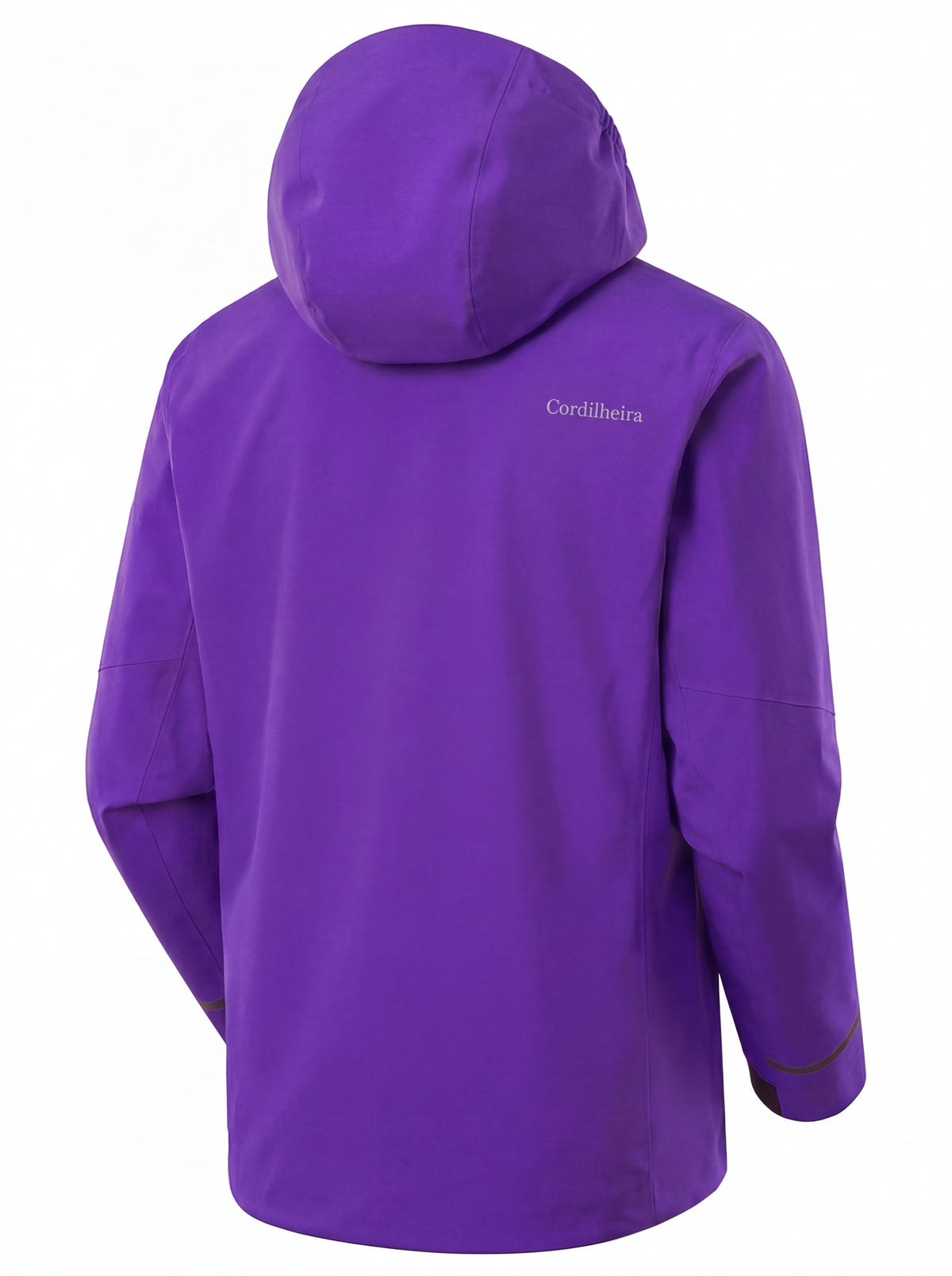 Detalhe da Jaqueta Anorak Cordilheira Defletor Masculina, Roupa da Marca Cordilheira com Boa impermeabilidade, resistência e proteção Confiável para hiking e uso outdoor.